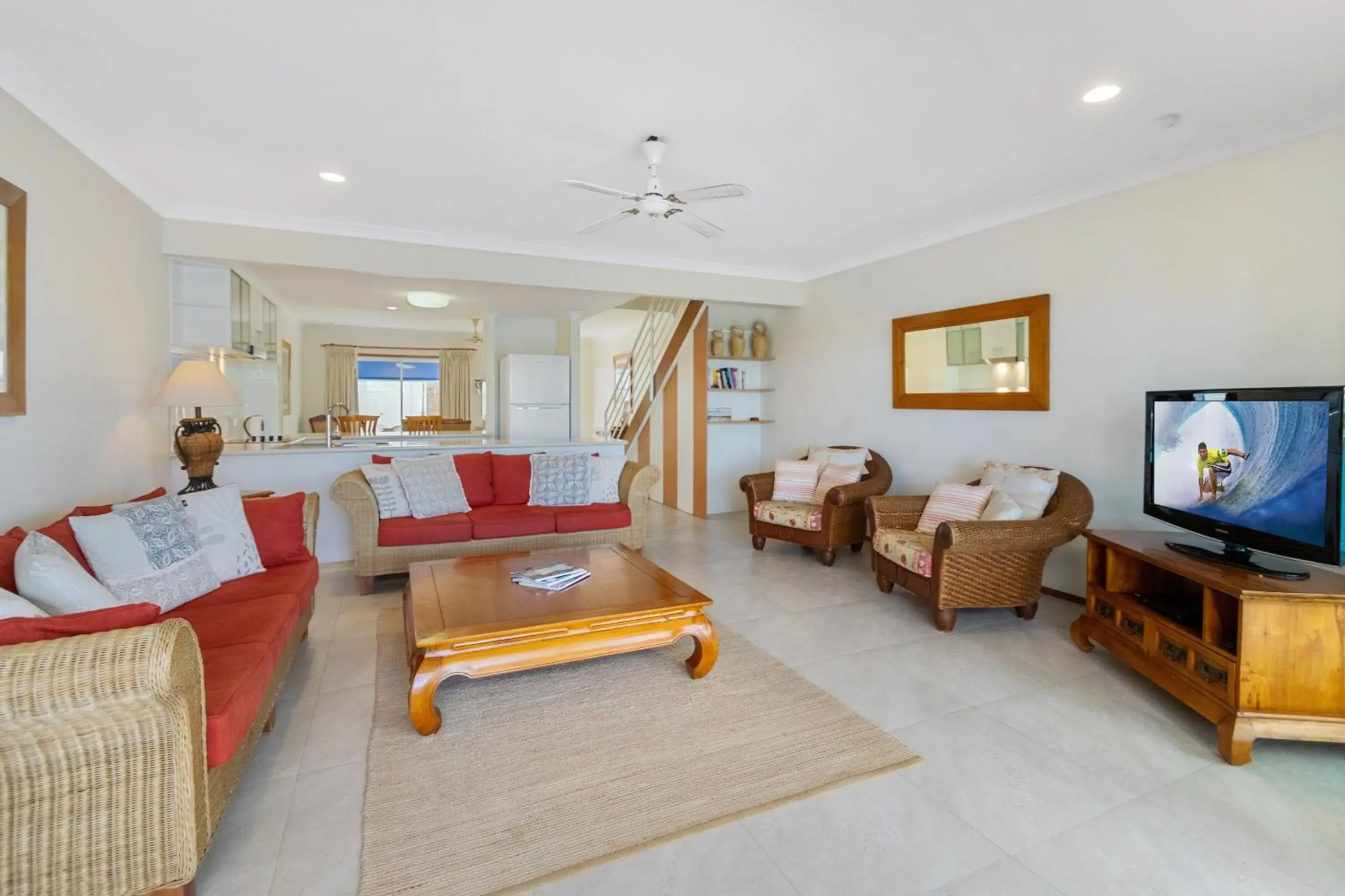 Seating Area in Noosa Entrance Waterfront Resort