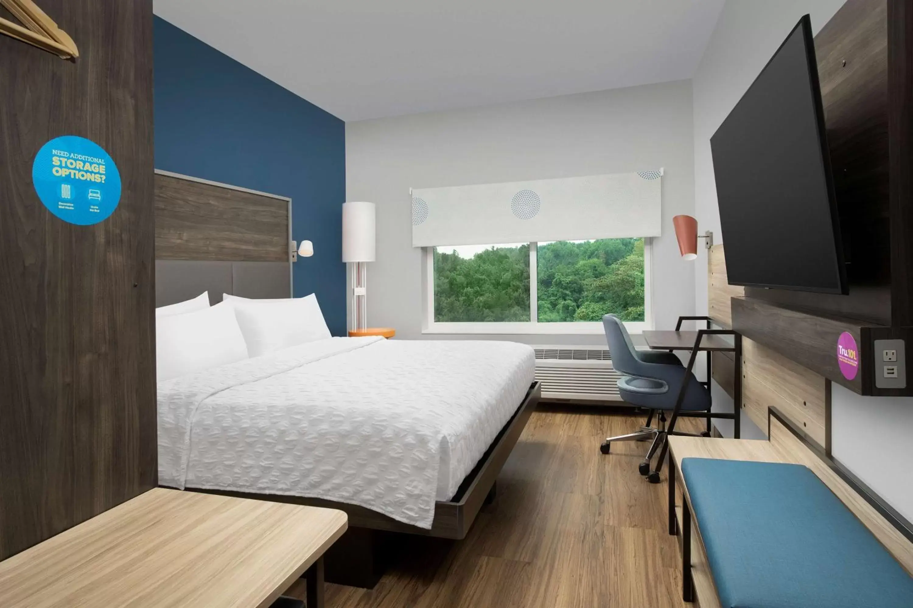 King Room - Hearing Access in Tru By Hilton Charlotte Airport Lake Pointe King Room - Hearing Access in Tru By Hilton Charlotte Airport Lake Pointe