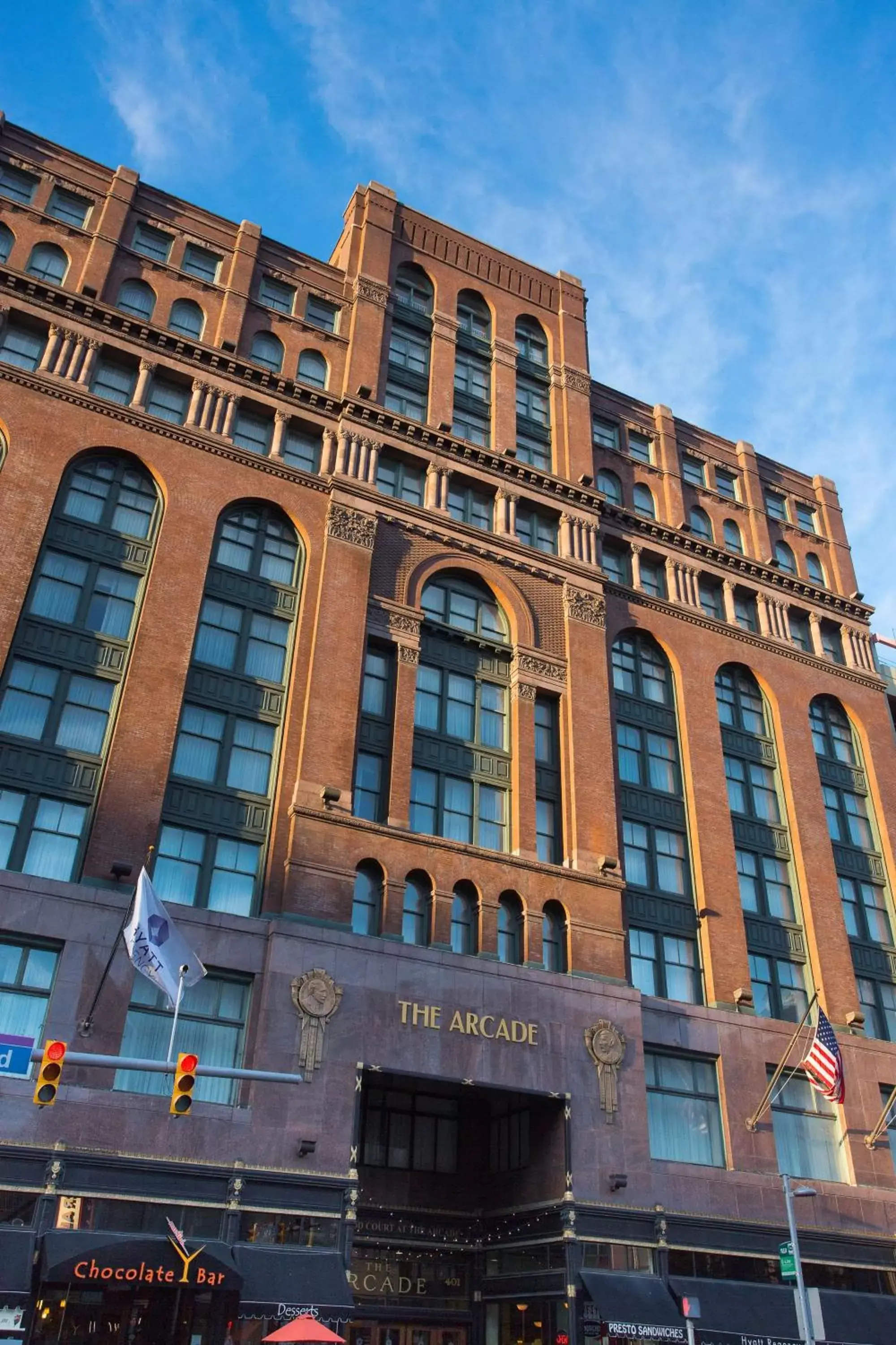 Property building in Hyatt Regency Cleveland at The Arcade Property building in Hyatt Regency Cleveland at The Arcade