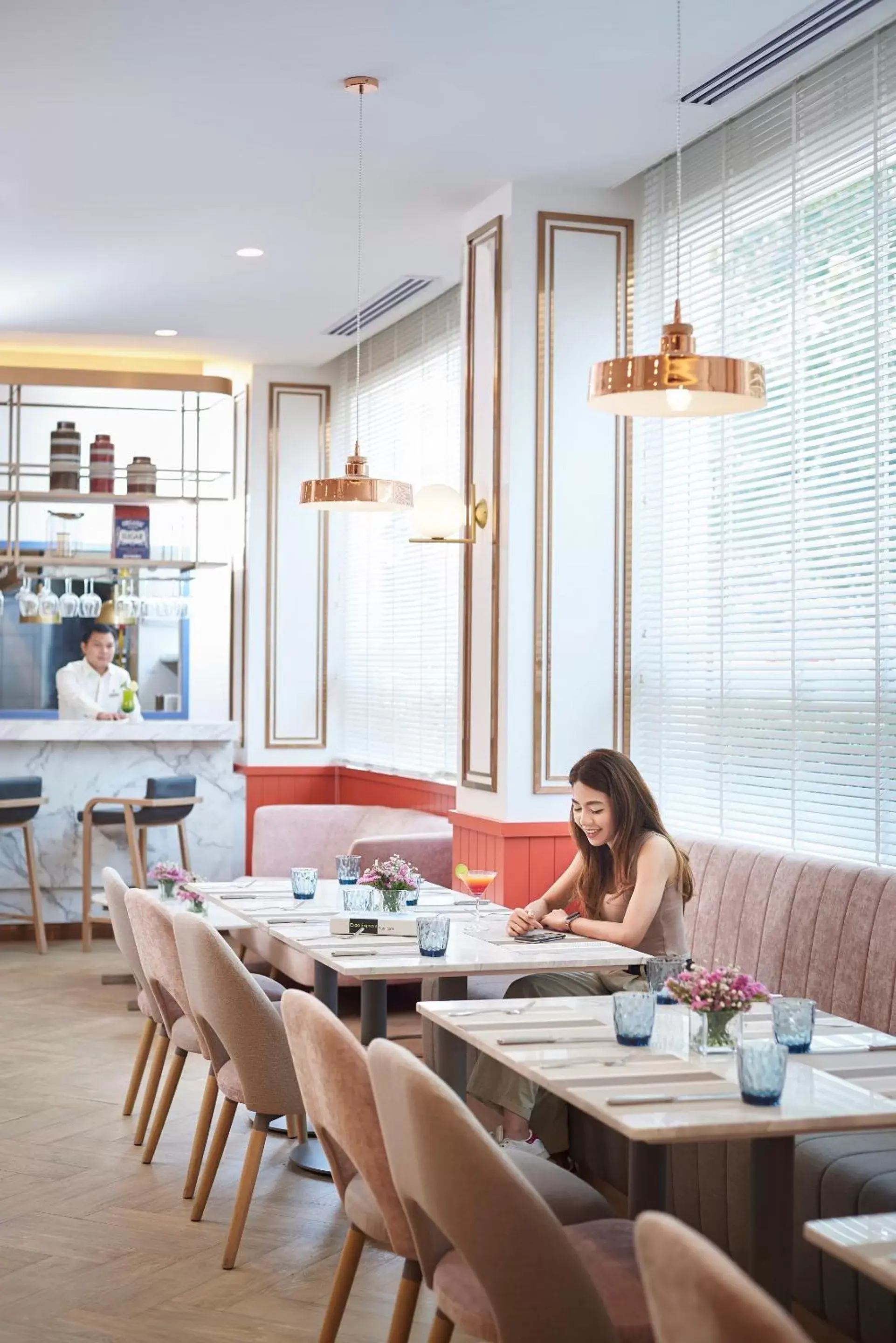 Staff, Restaurant/Places to Eat in Amari Don Muang Airport Bangkok