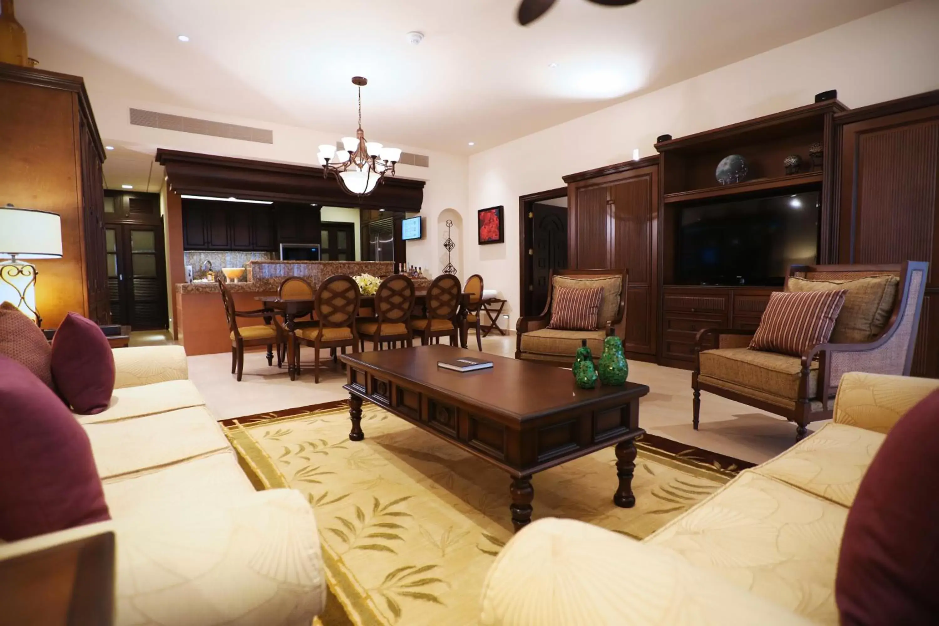 Living room, Seating Area in Grand Residences Riviera Cancun, All Inclusive