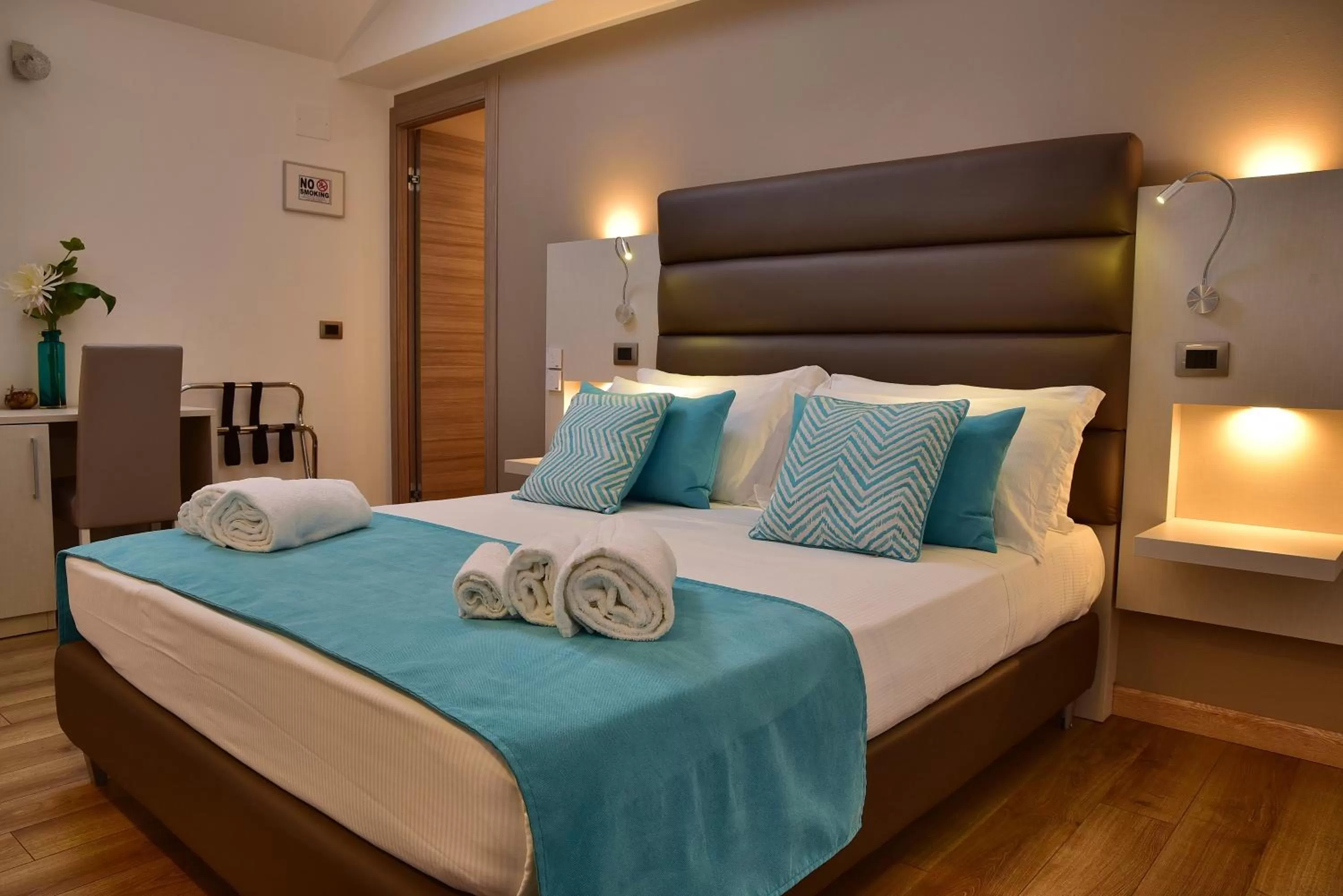 Bedroom, Bed in Palazzo Sisto Exclusive Rooms