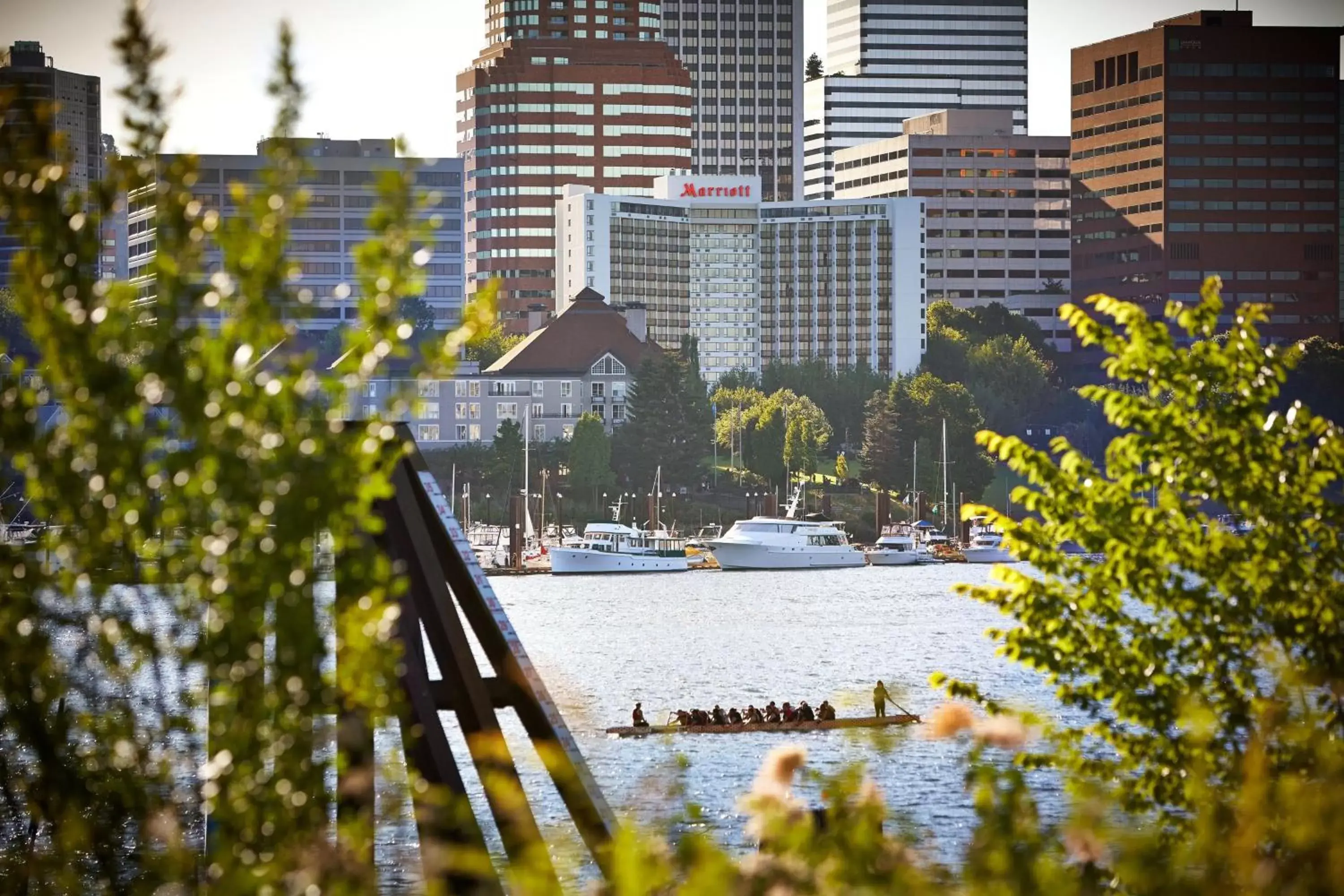 Property building in Portland Marriott Downtown Waterfront