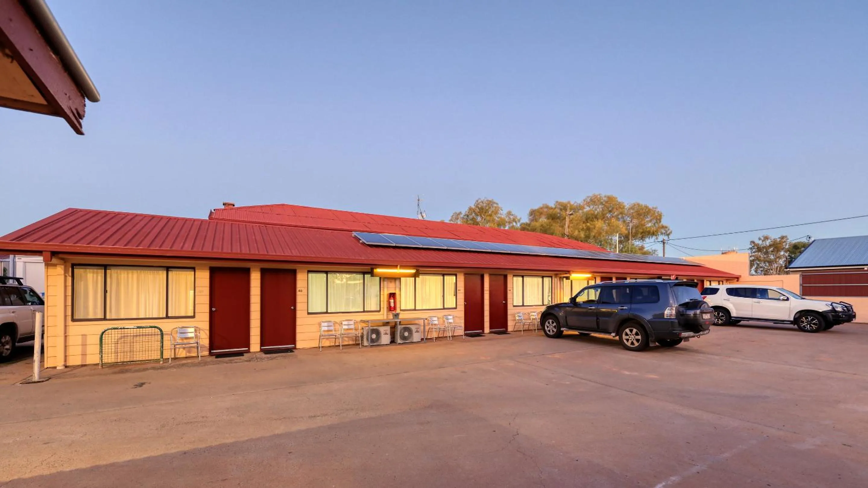 Property building in Hotel Corones