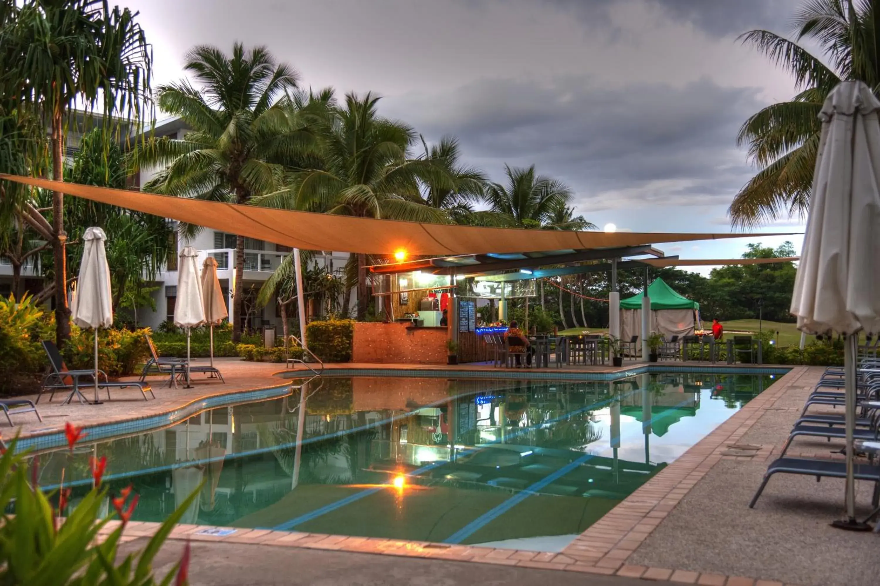 Swimming Pool in The Terraces Apartments Denarau