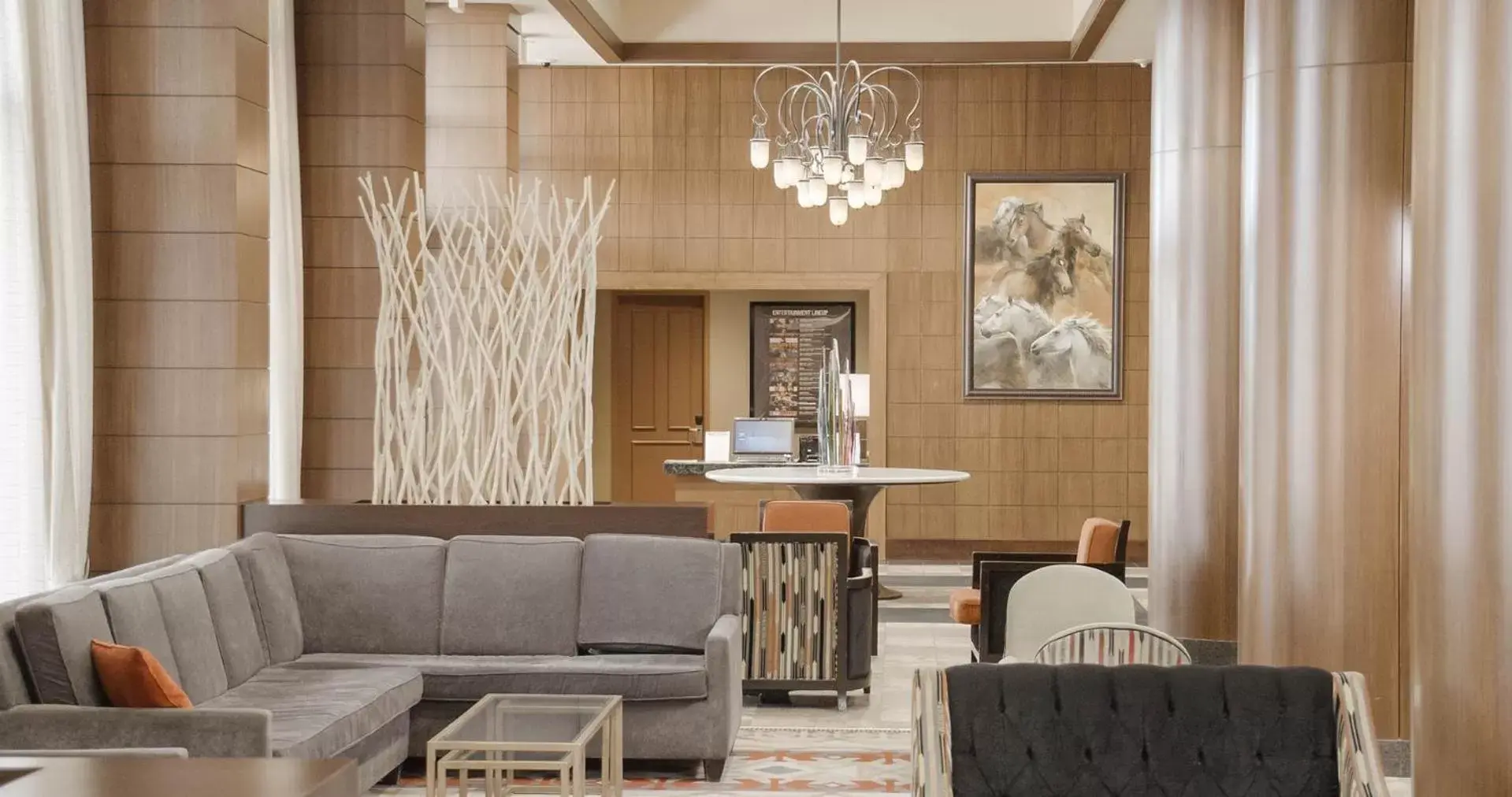 Lobby or reception in River Cree Resort & Casino Lobby or reception in River Cree Resort & Casino