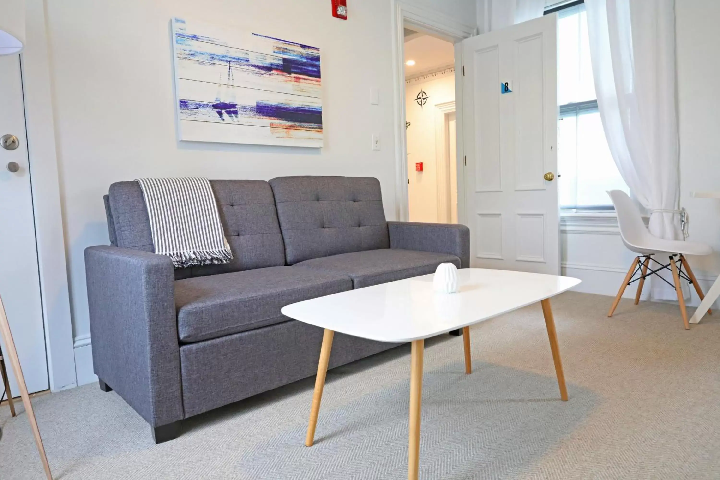 Living room, Seating Area in The Hotel Marblehead