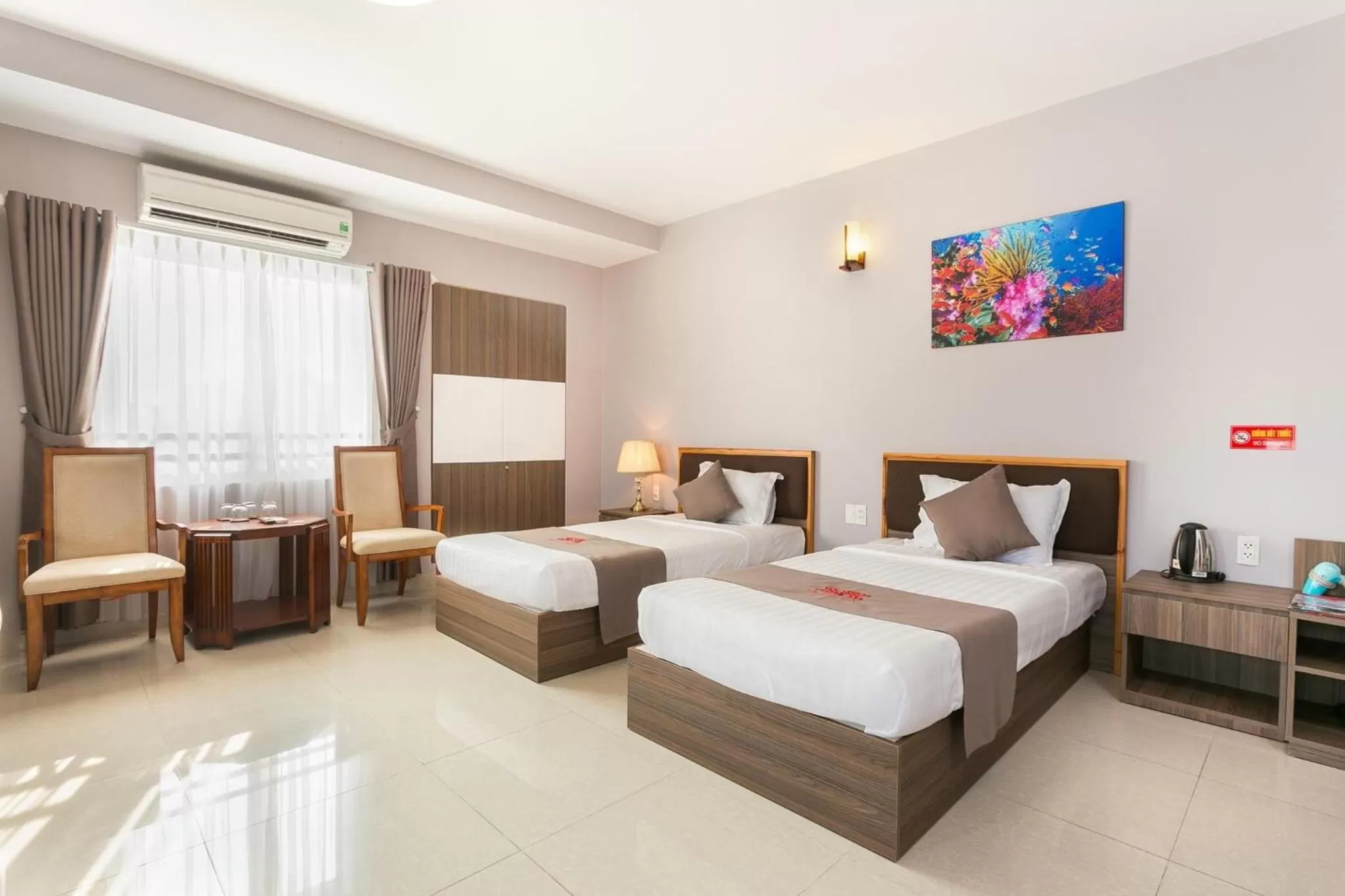 Bedroom in Khách sạn San Hô Vũng Tàu (Coral Hotel)