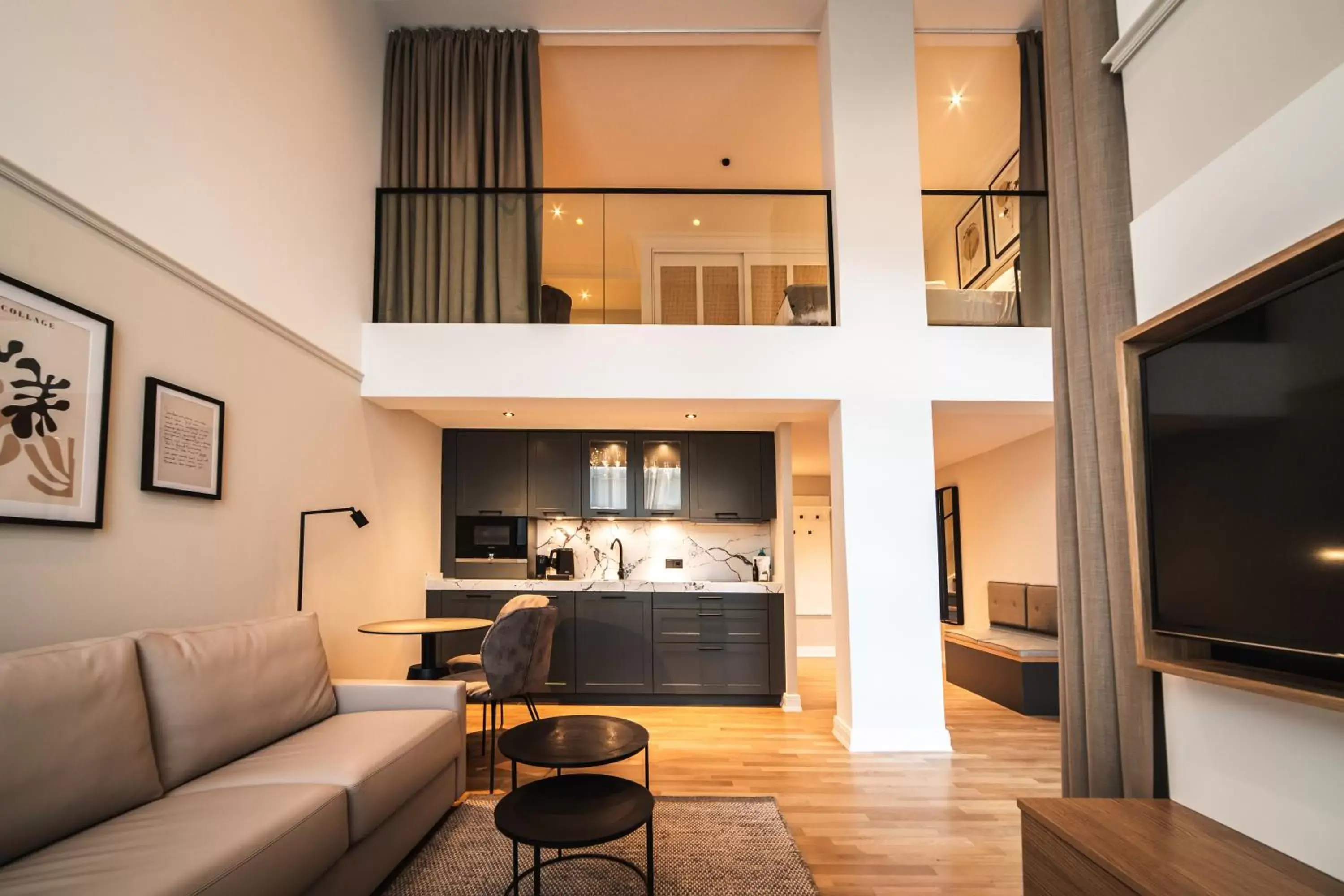 One-Bedroom Apartment with Terrace in Strandhotel Kurhaus Juist One-Bedroom Apartment with Terrace in Strandhotel Kurhaus Juist