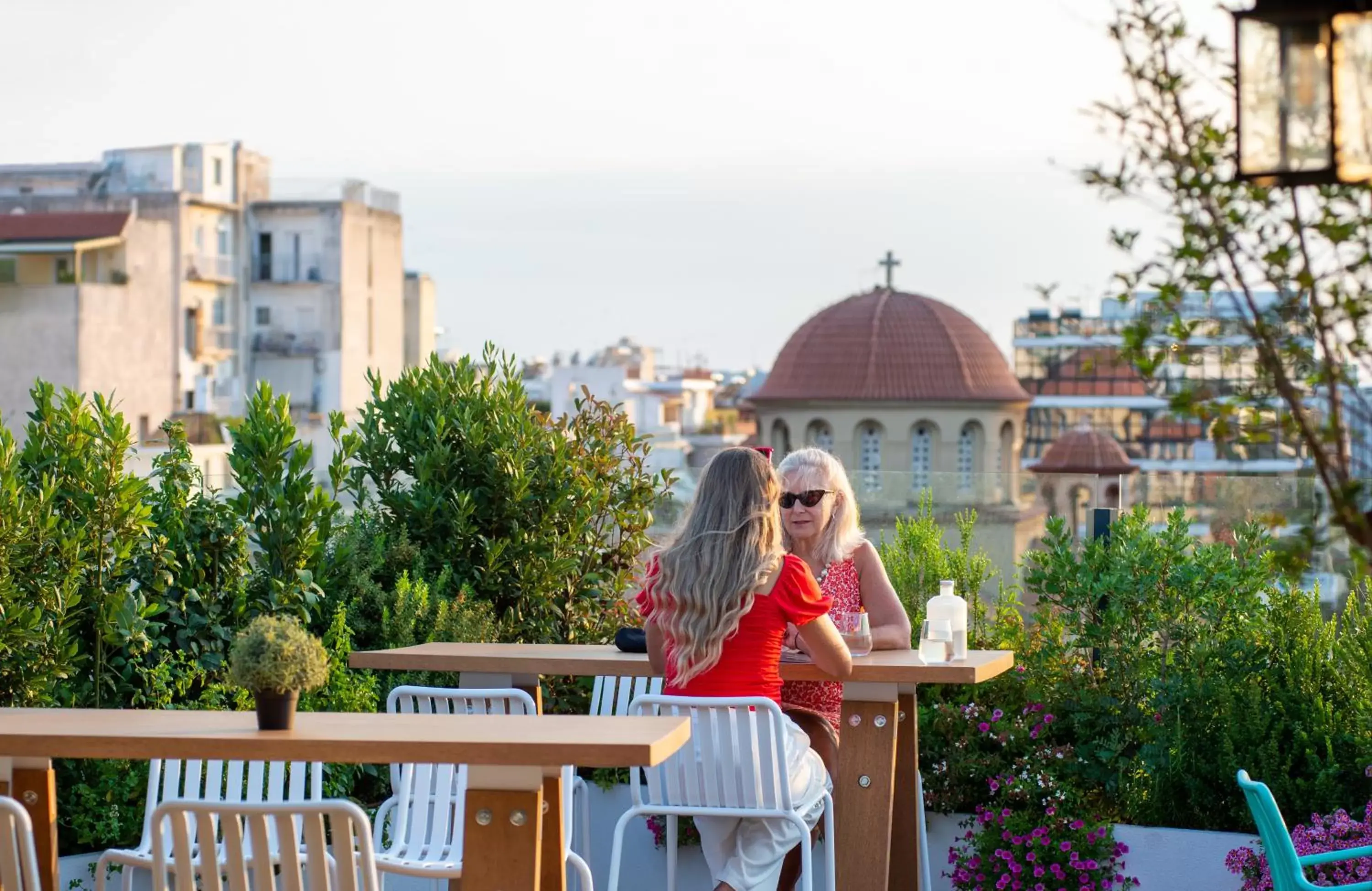 Balcony/Terrace in B4B Athens Signature Hotel