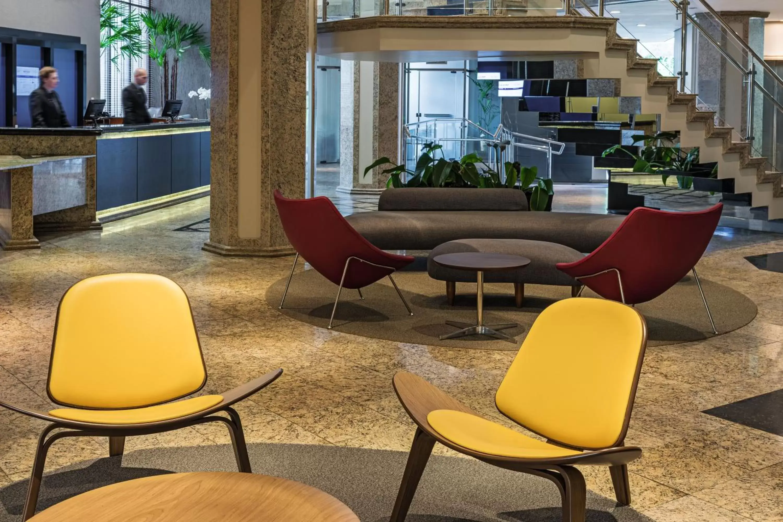 Lobby or reception in Mercure Joinville Prinz Lobby or reception in Mercure Joinville Prinz