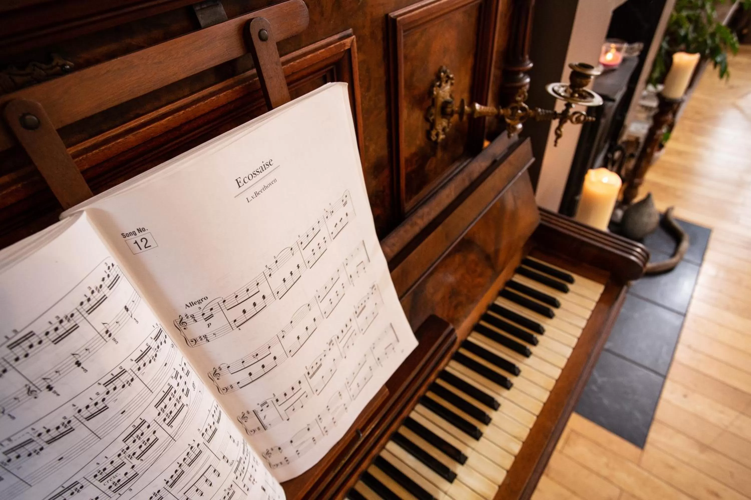 Communal lounge/ TV room in Beechwood Lodge