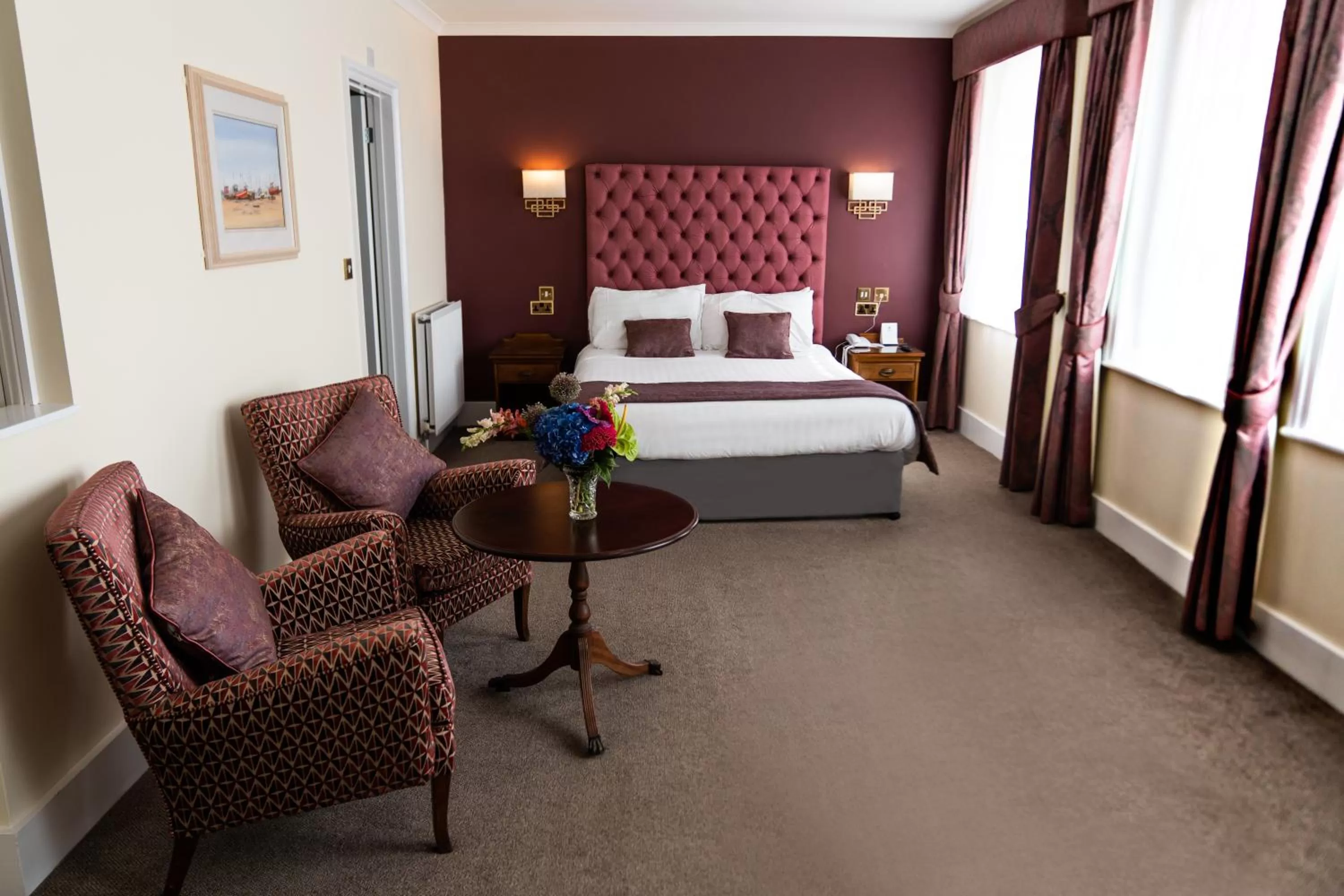 Bedroom, Bed in The Lansdowne, Eastbourne