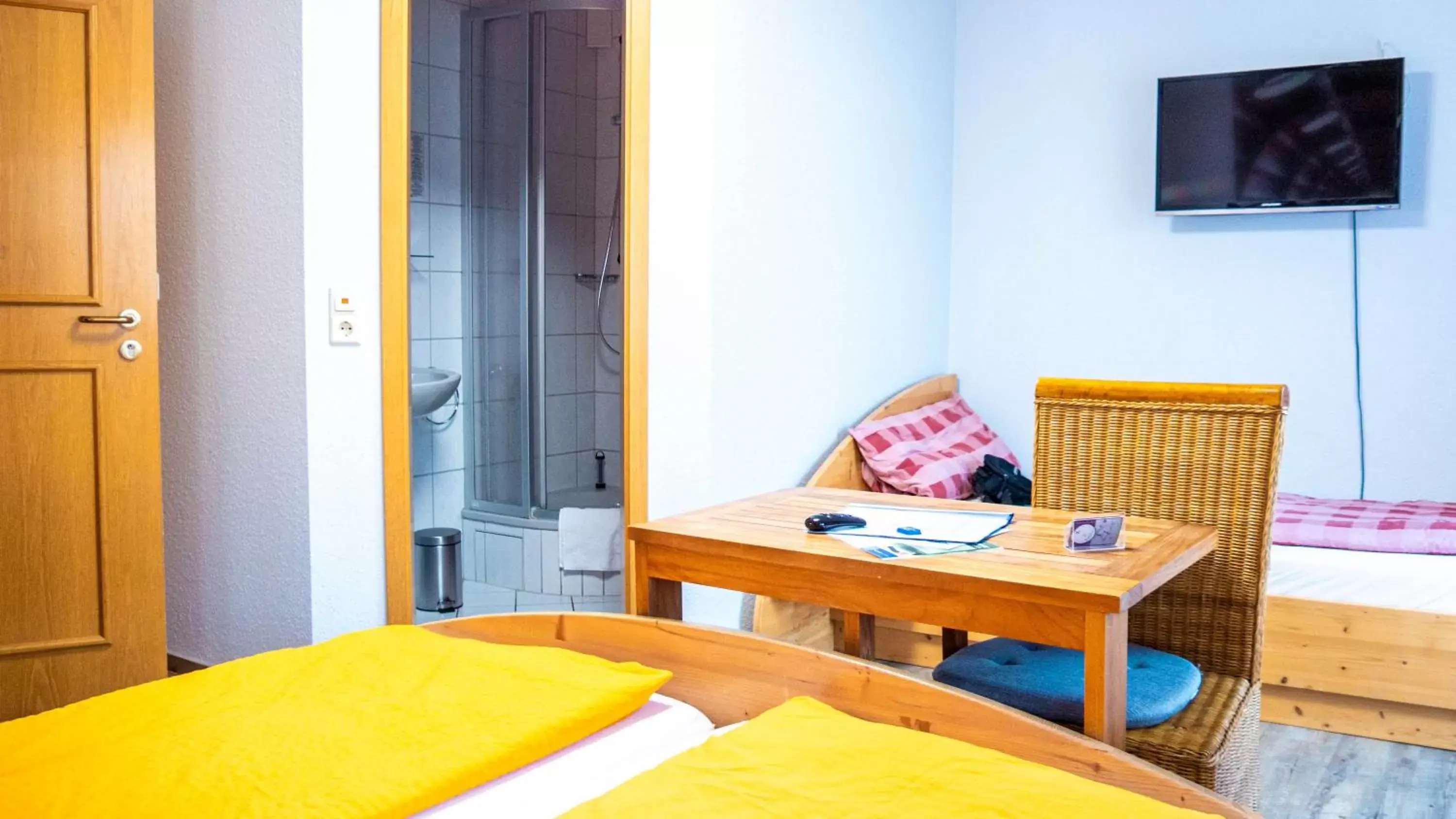 Bedroom, Seating Area in Hotel Rheintal