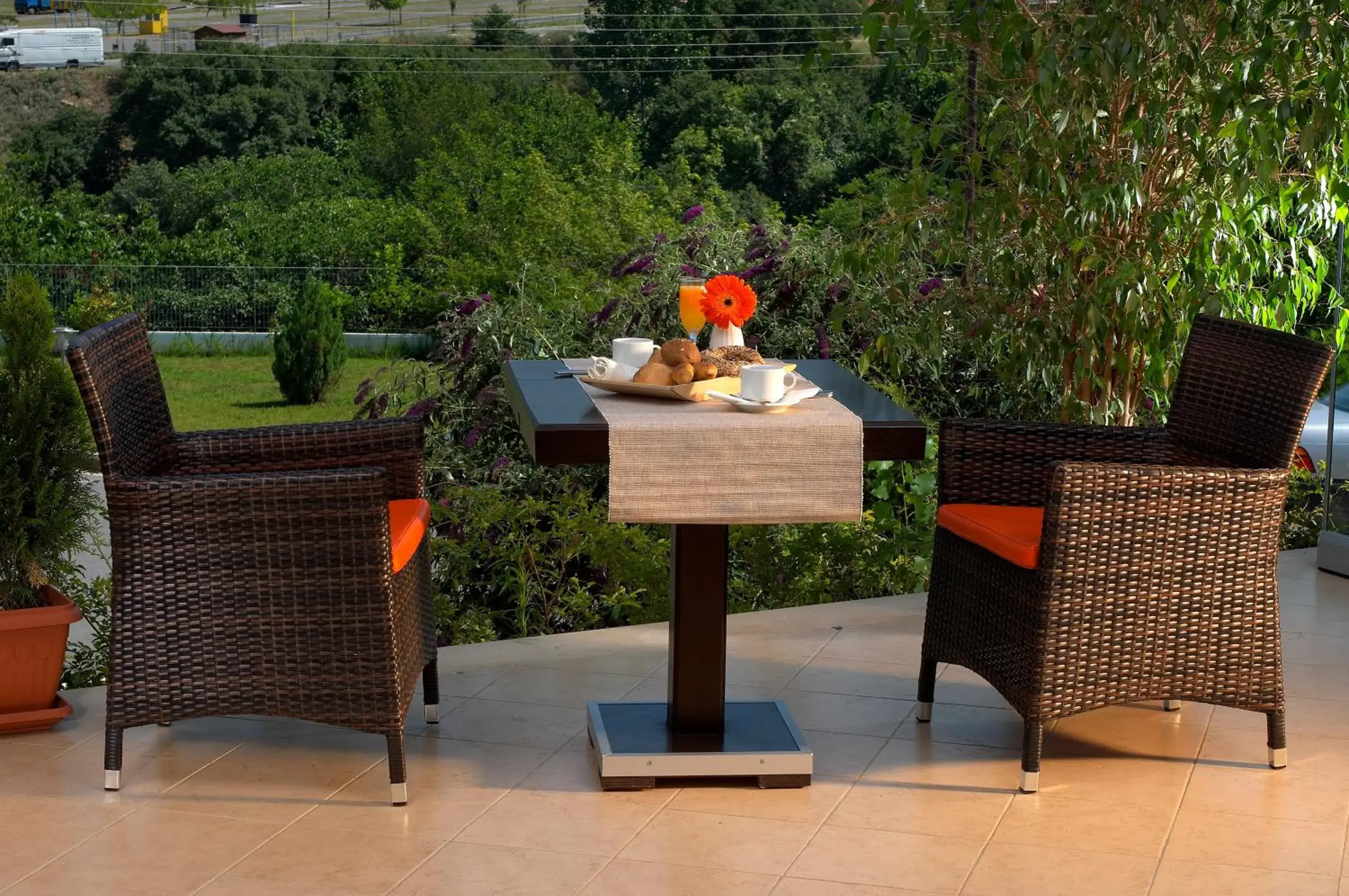 Balcony/Terrace in Byzantio Hotel