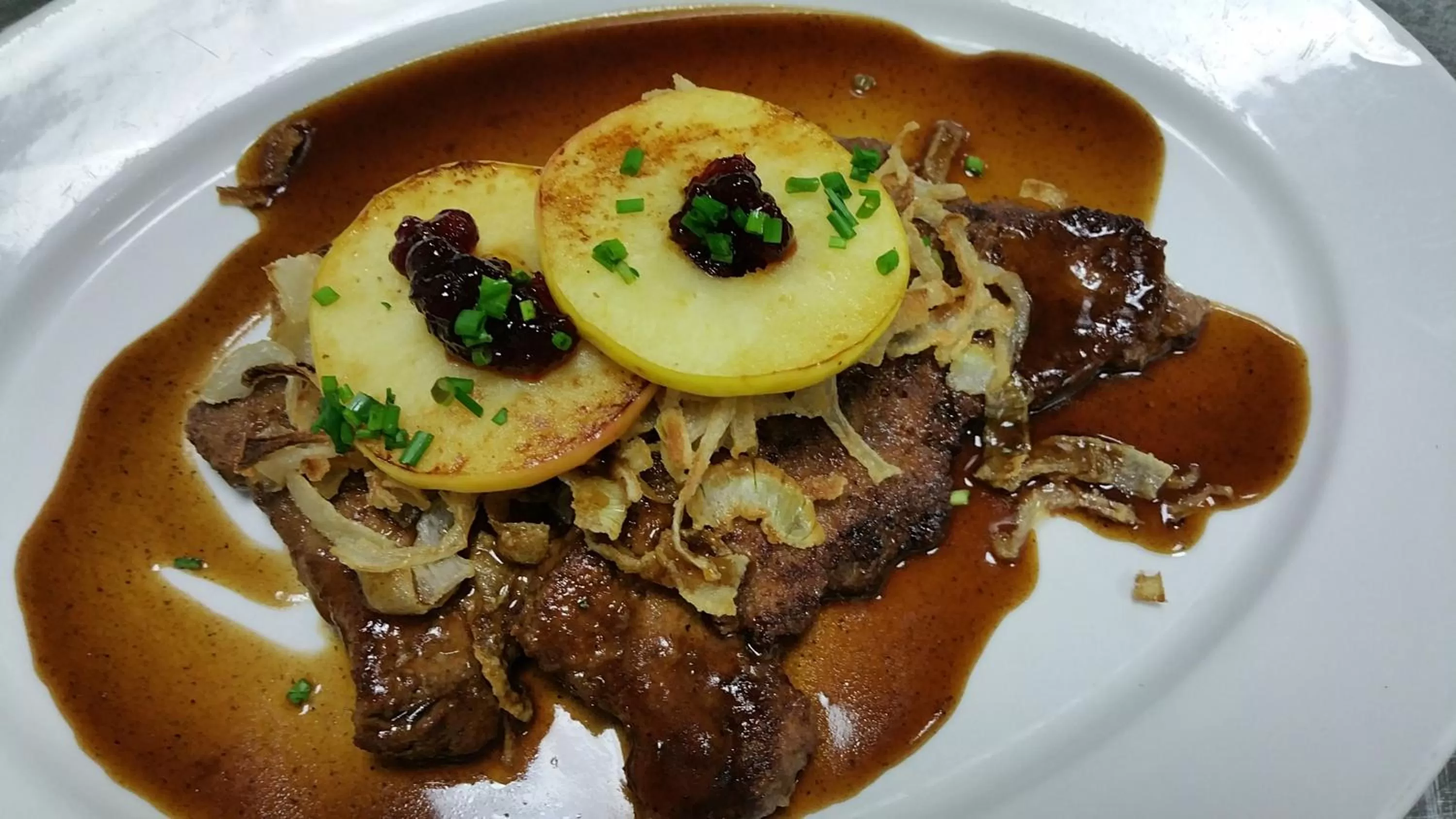 Food close-up in Hotel-Restaurant Fröhlich