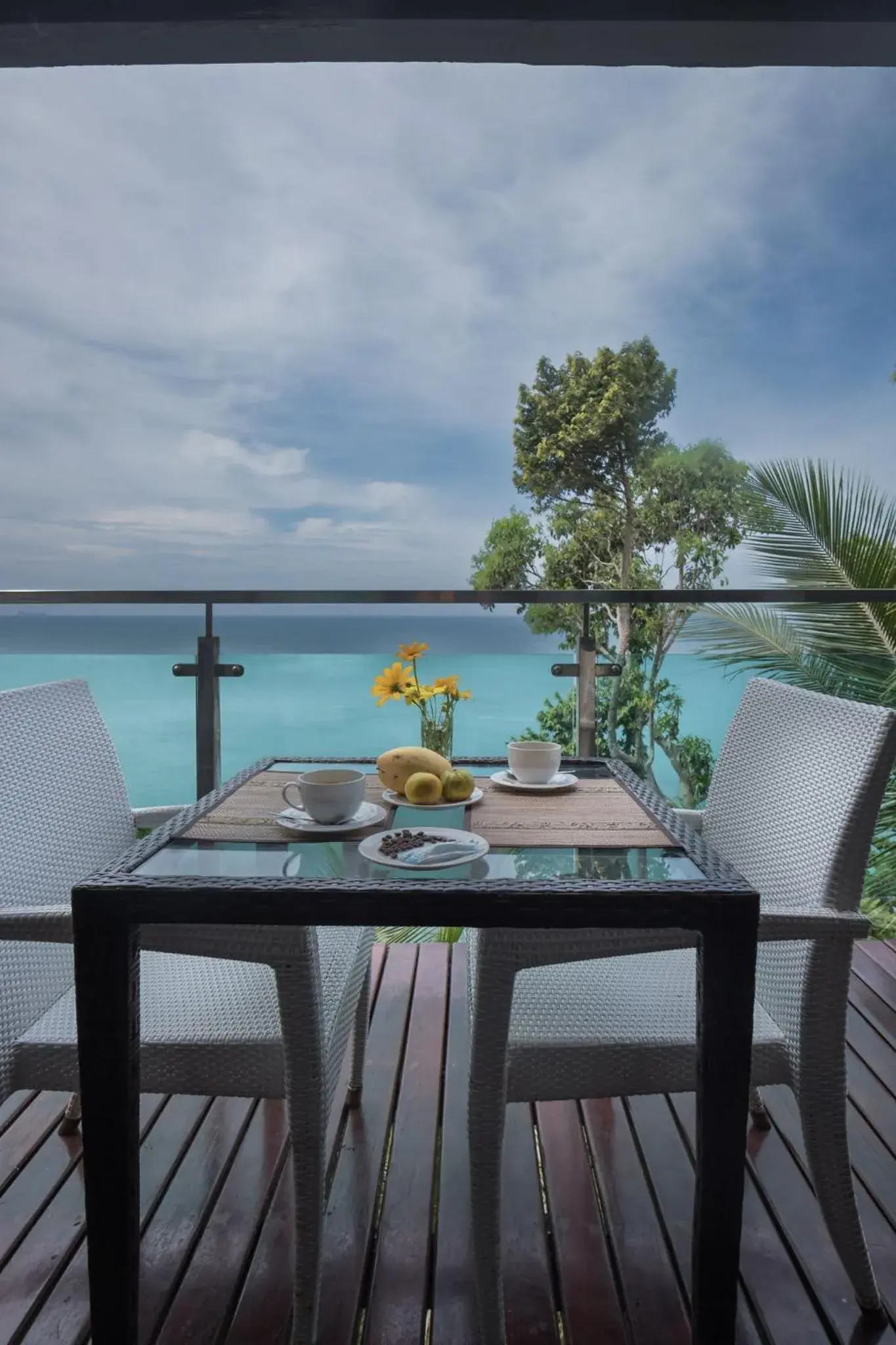 Balcony/Terrace in Cliff Lanta Suite-Koh Lanta Krabi