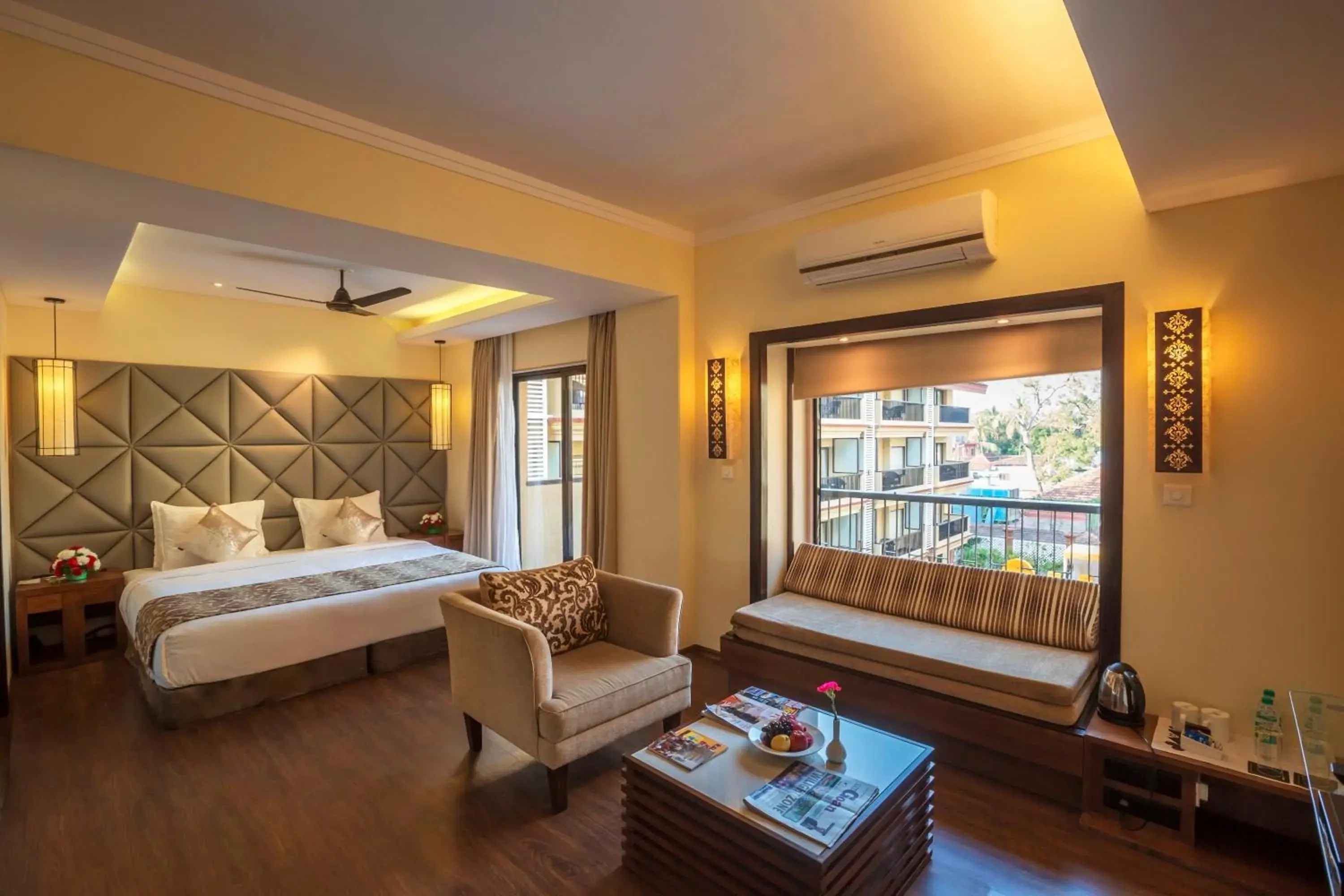 Deluxe Suite with Pool View in Deltin Suites