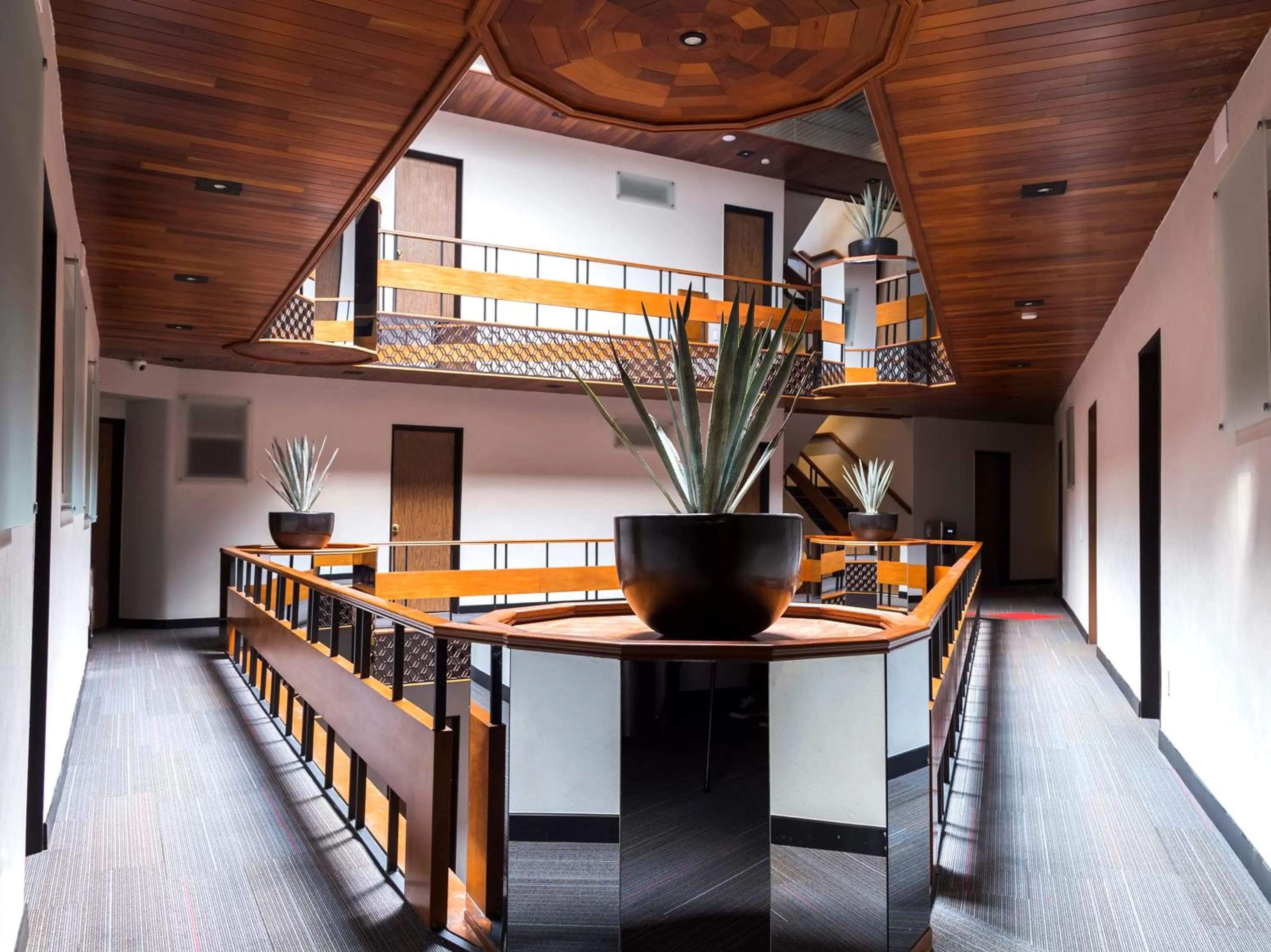 Lobby or reception in Hotel Marti