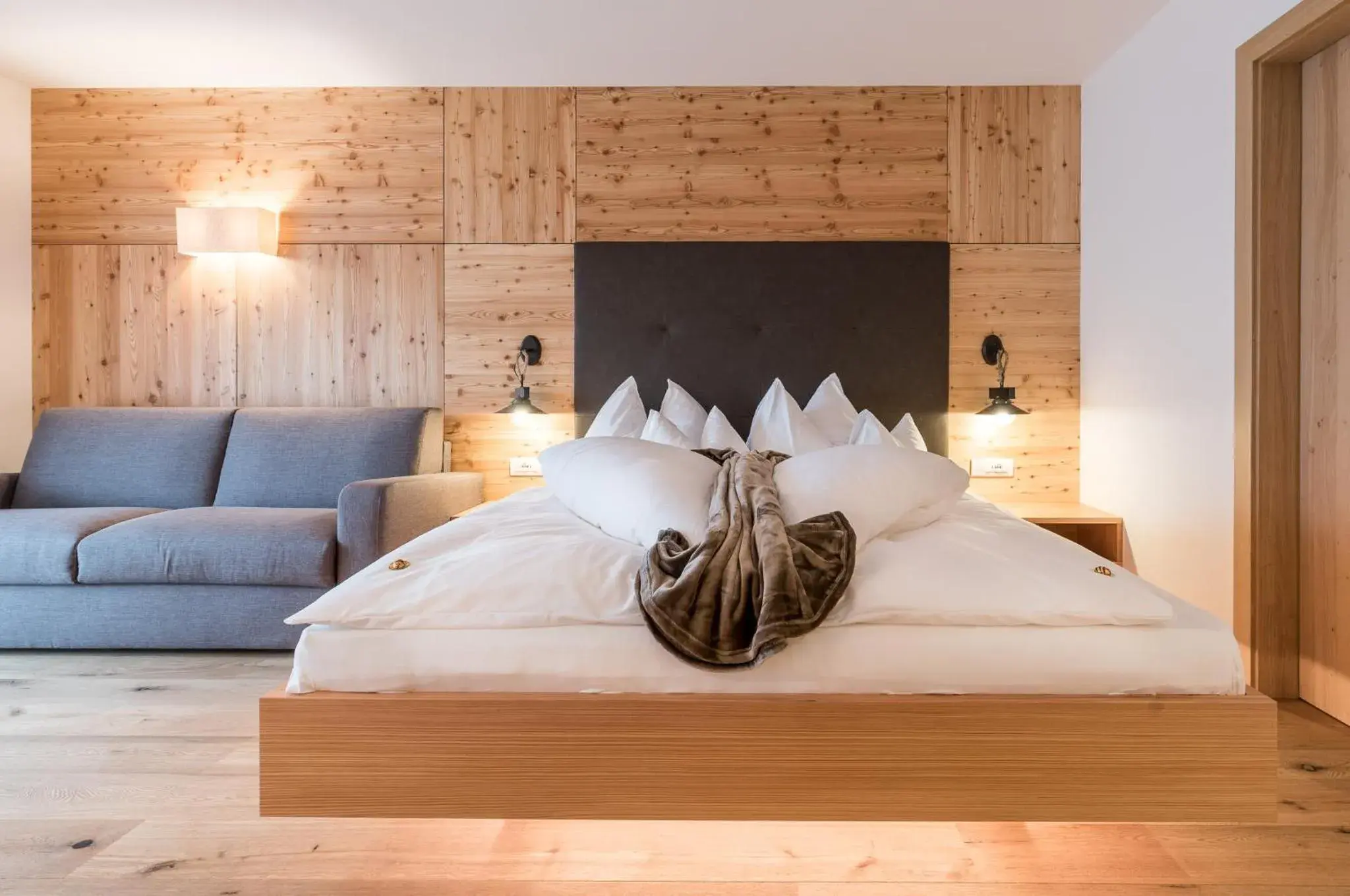 Bedroom, Bed in Hotel B&B Feldmessner