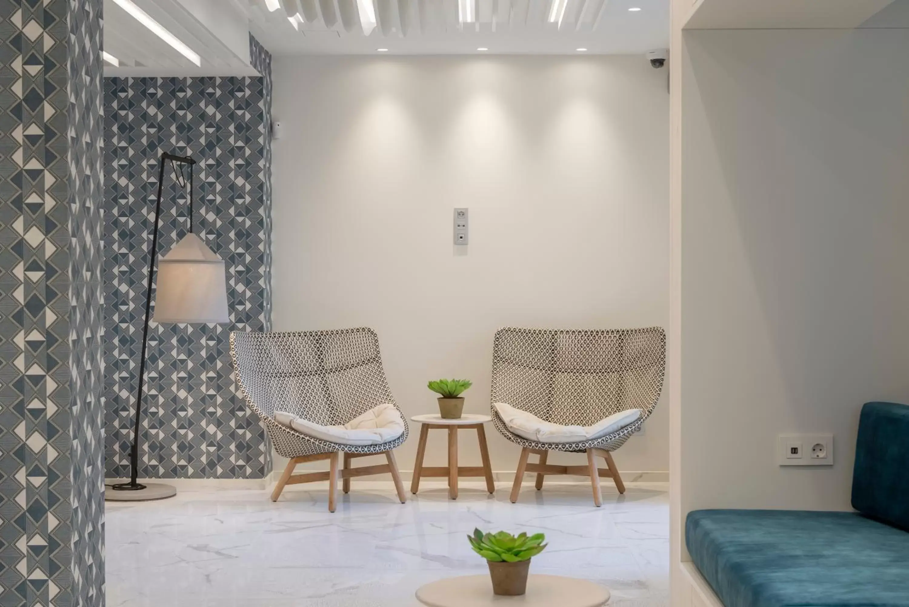 Living room in Eurostars Mediterranea Plaza Living room in Eurostars Mediterranea Plaza