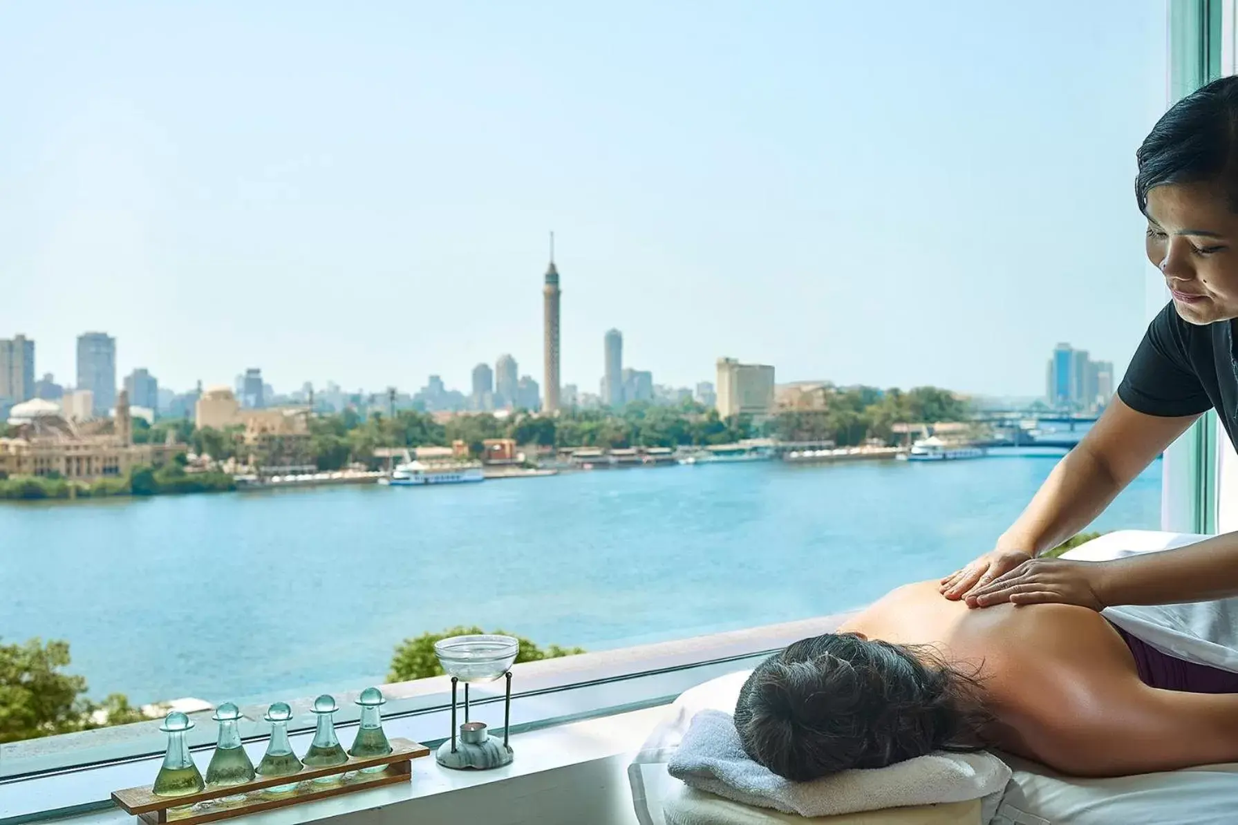 Massage in Four Seasons Hotel Cairo at Nile Plaza