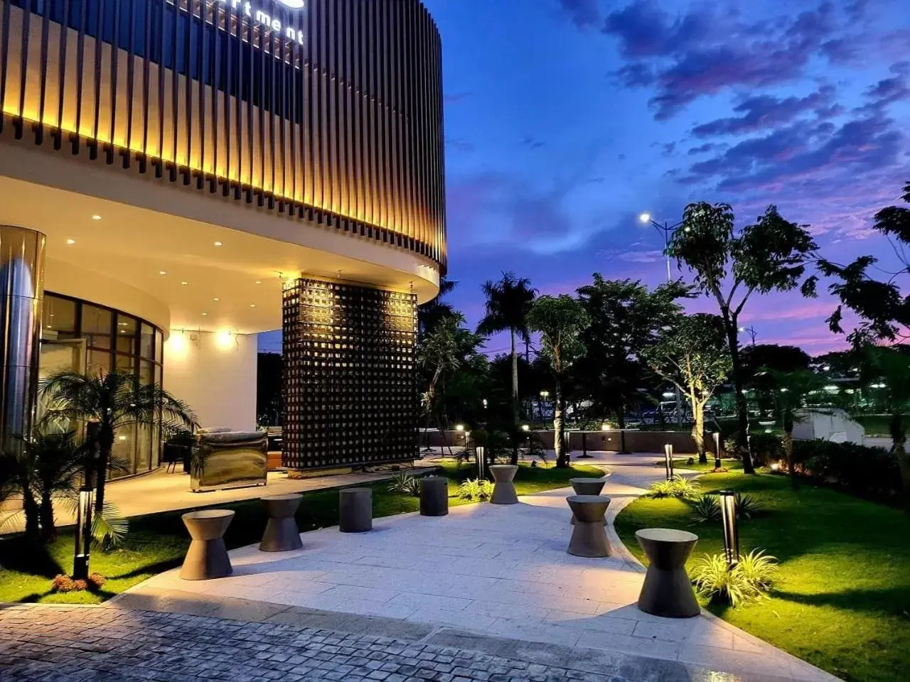 Facade/entrance in NEWCC HOTEL AND SERVICED APARTMENT Facade/entrance in NEWCC HOTEL AND SERVICED APARTMENT