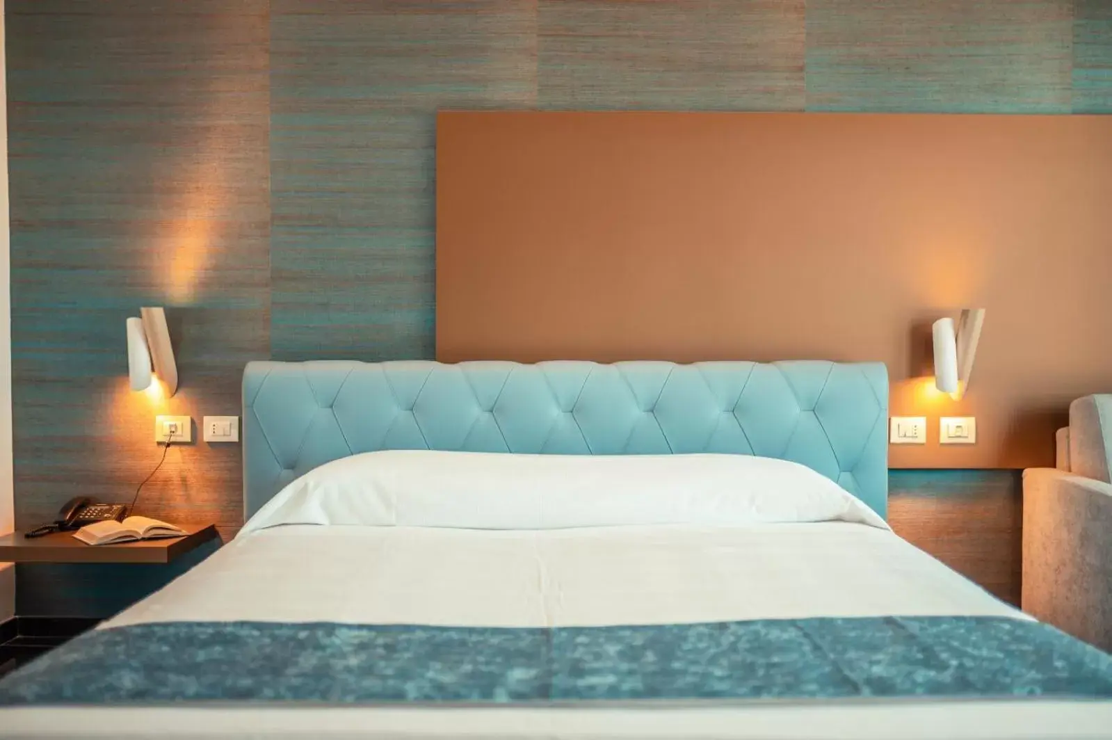 Bed in Nautilus Hotel