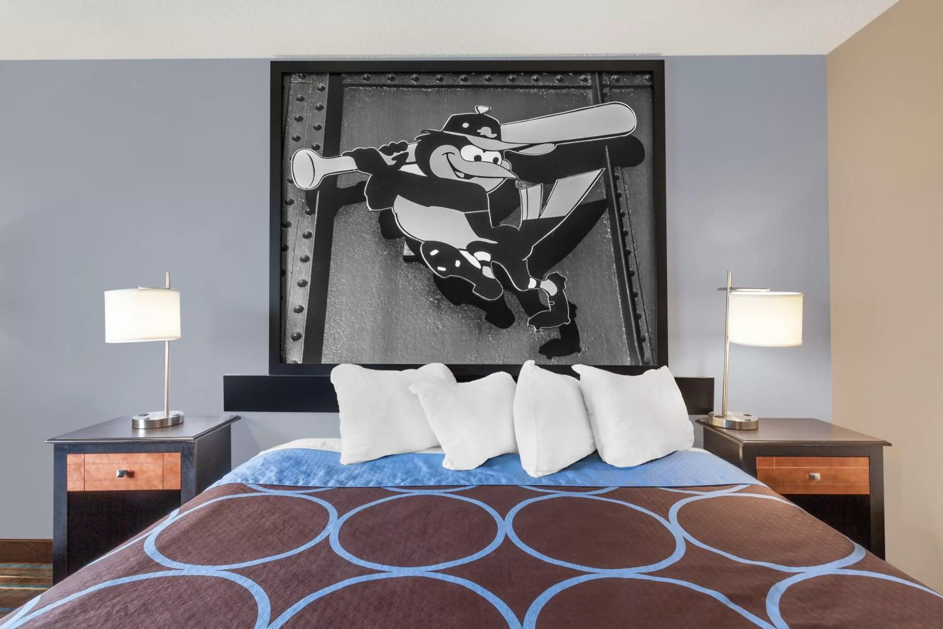 Bed in Super 8 by Wyndham Havre De Grace Aberdeen Area