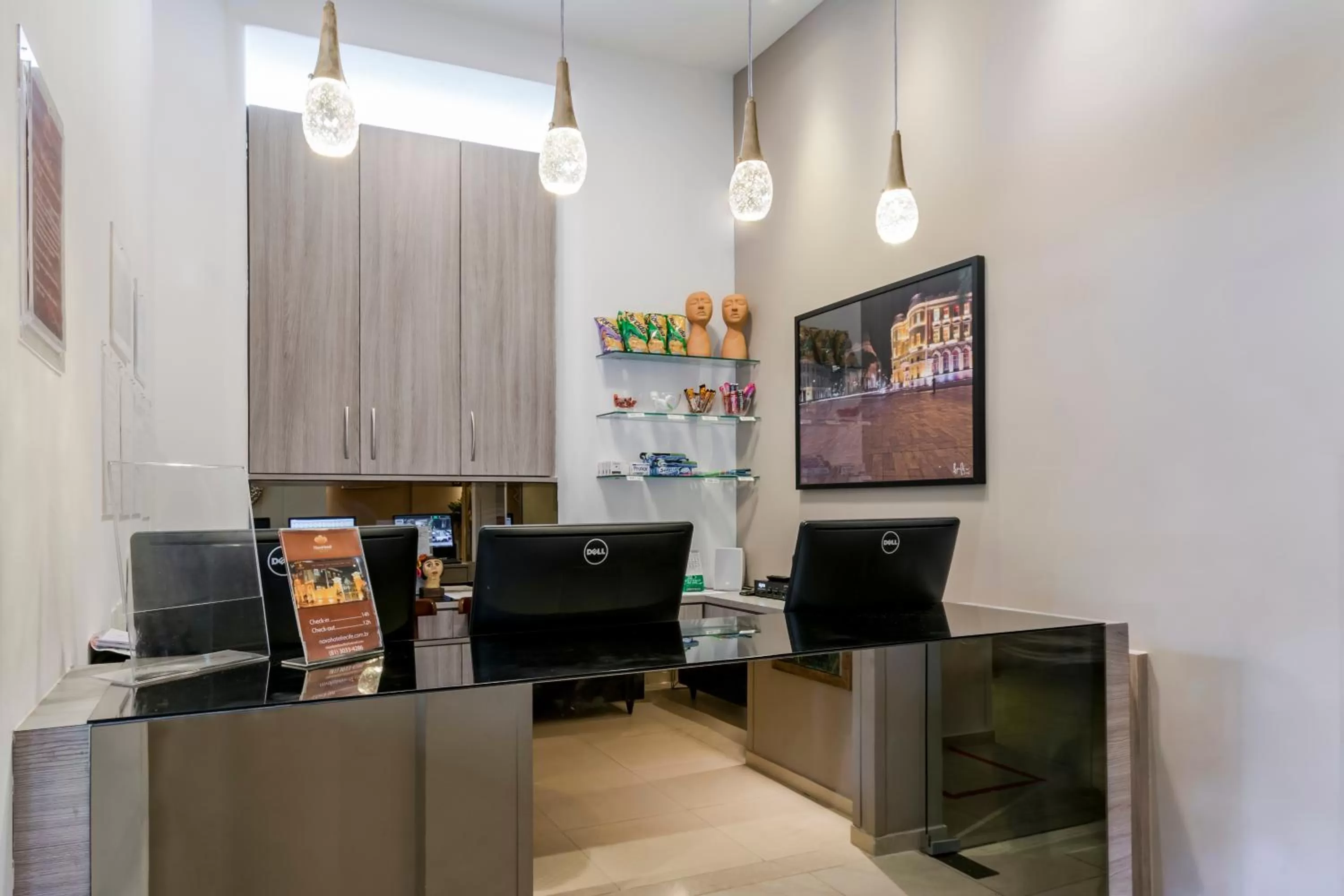 Lobby or reception in VilaHotell Recife - Antigo NovoHotell Recife