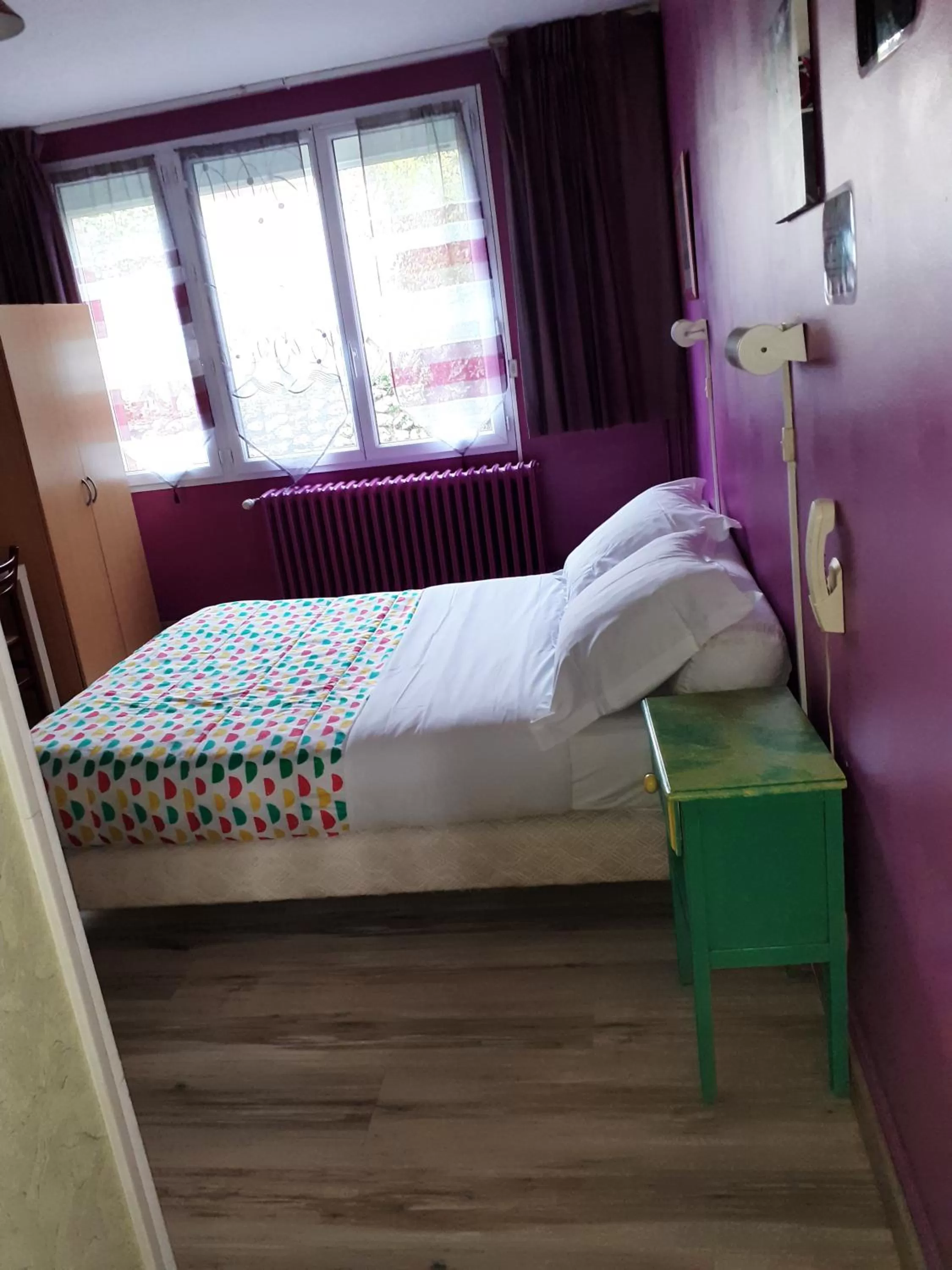 Bed in Hotel du chateau blanc