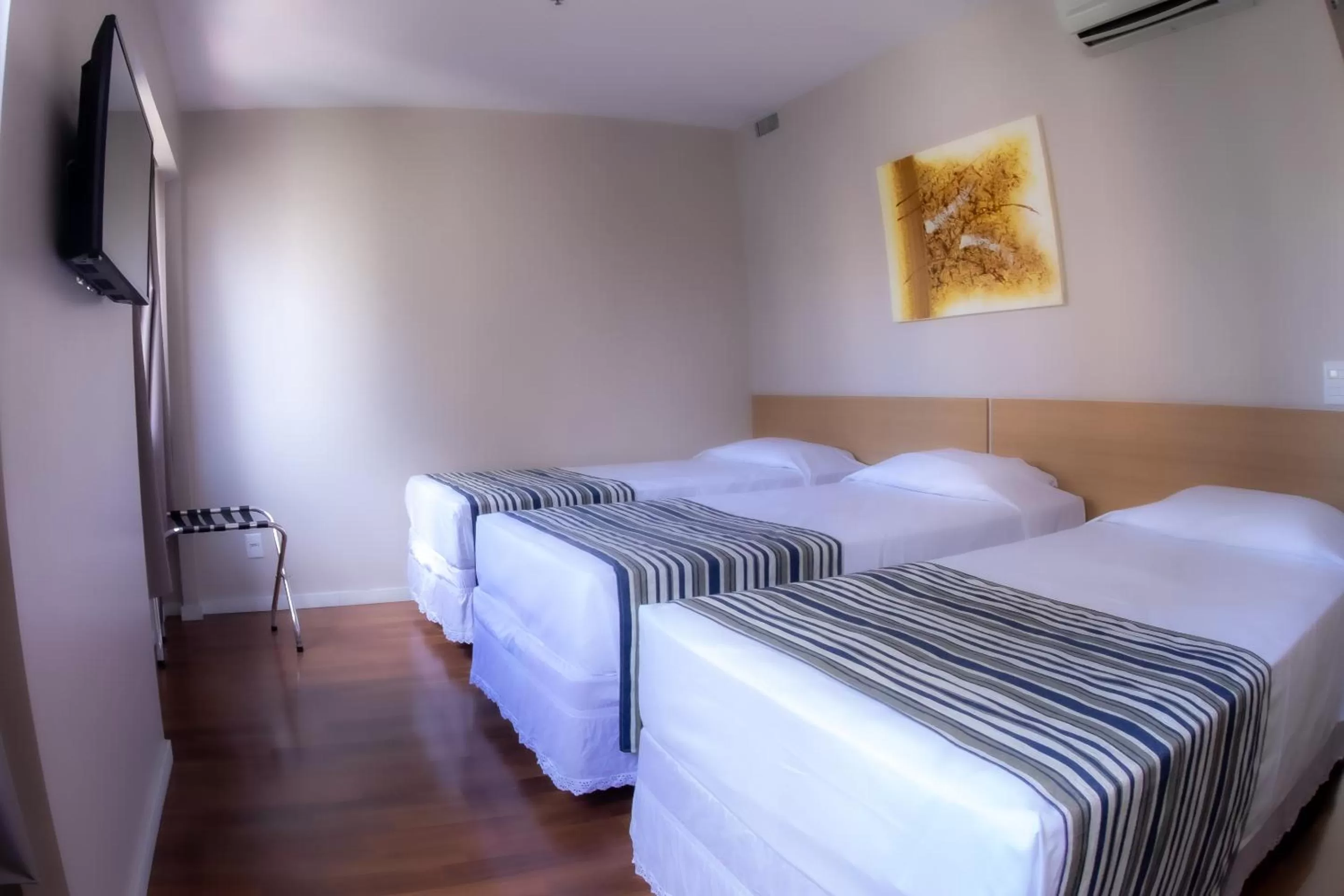 Bedroom, Bed in Hotel Nacional Inn Porto Alegre - by Nacional Inn - Próximo à Arena do Grêmio, Parque Harmonia e Réveillon na Orla do Guaíba