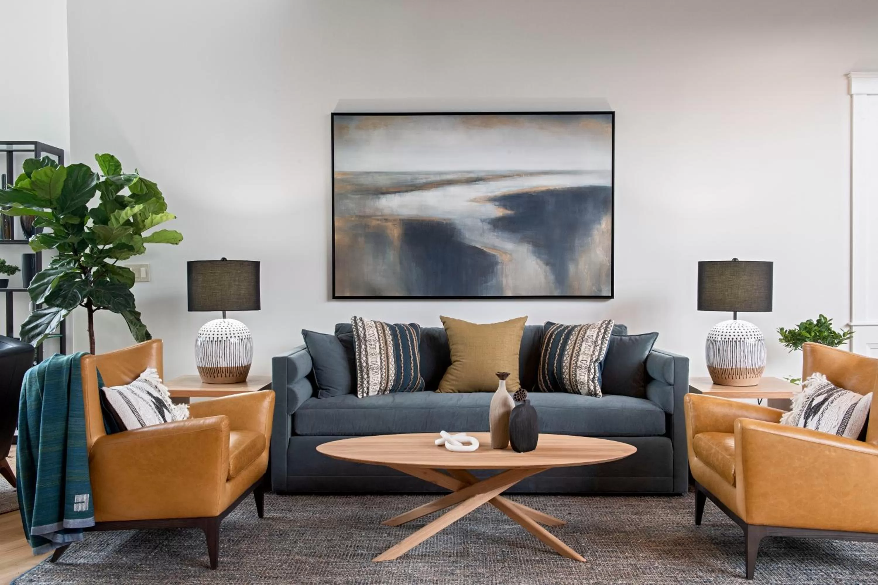 Living room, Seating Area in The Federal