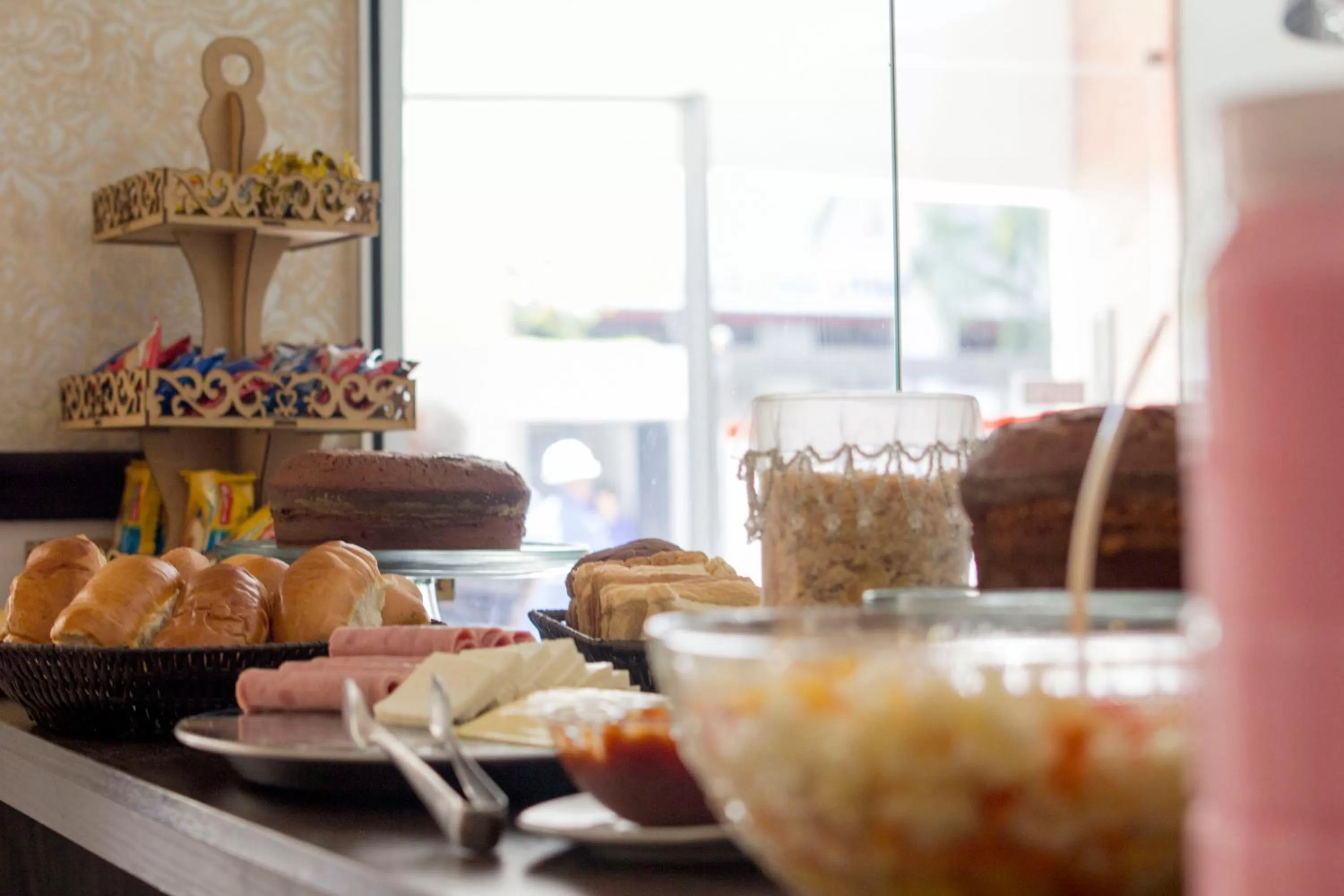 Buffet breakfast in Vivaz Boutique Hotel