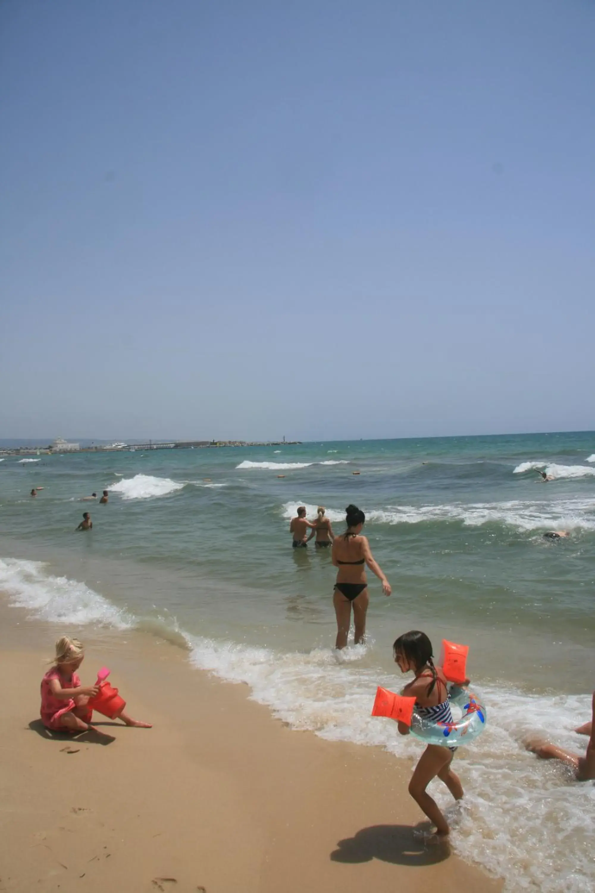 Beach in El Mouradi Hammamet