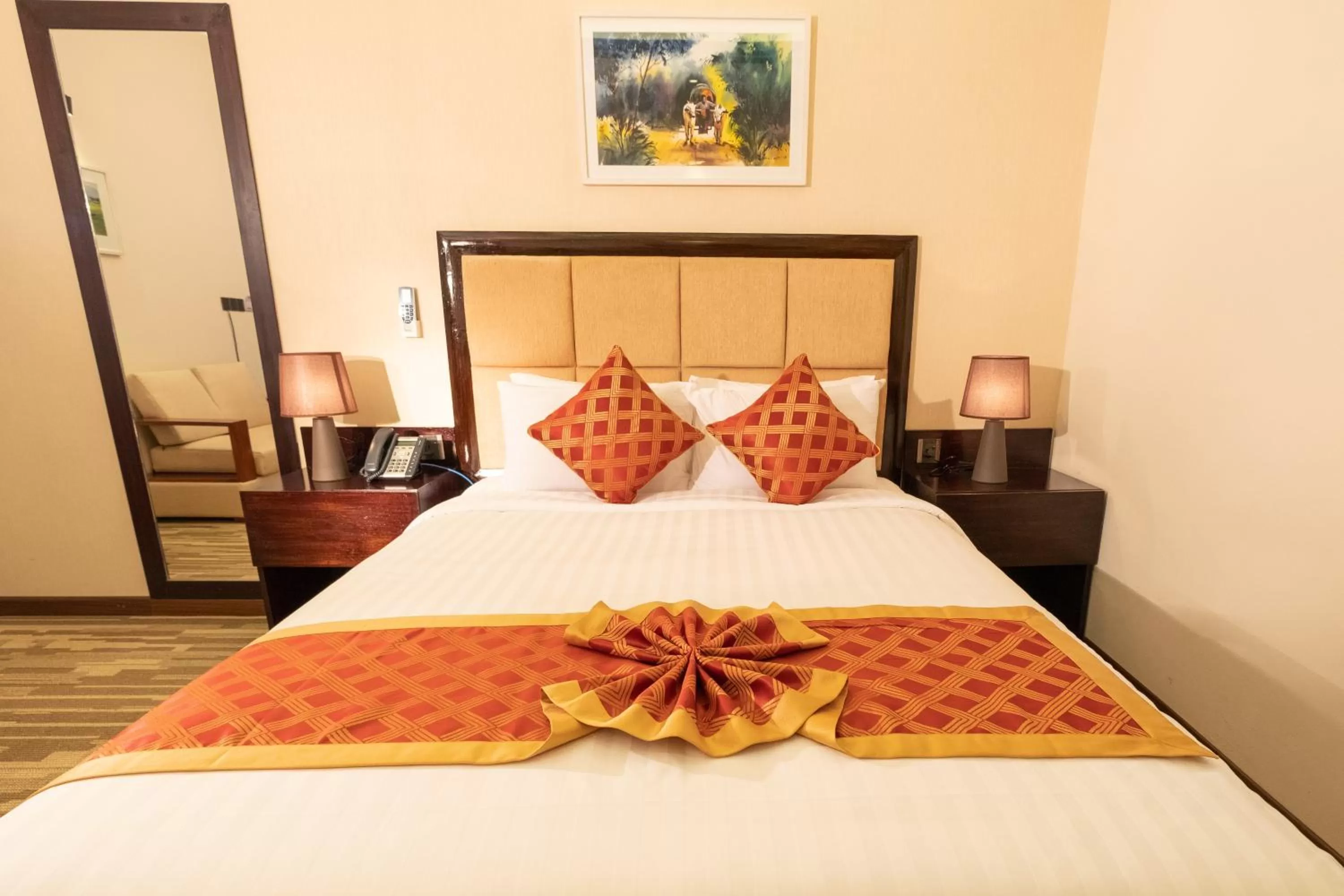 Bed in After Hours Residence