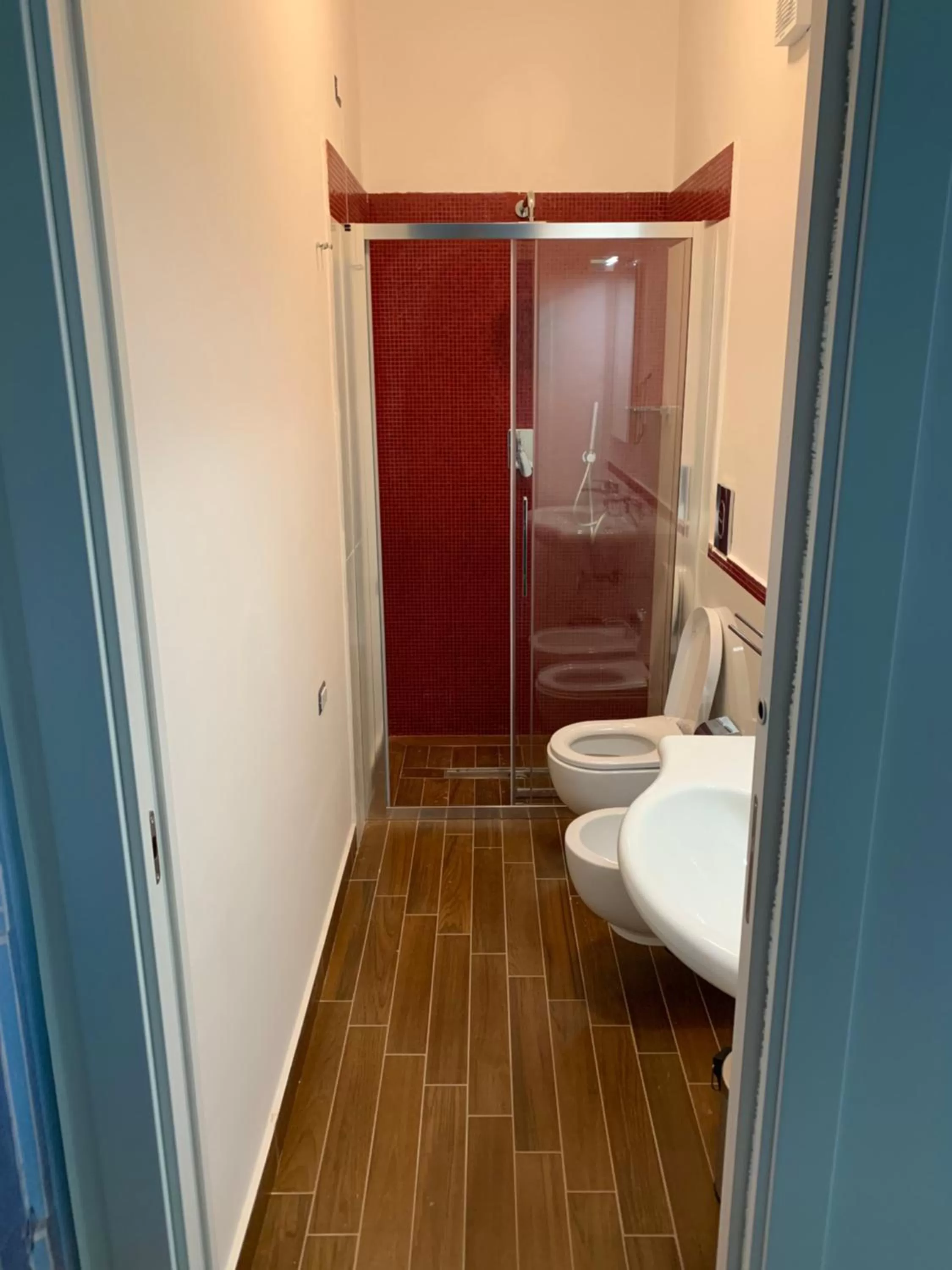 Shower in La Villetta B&B