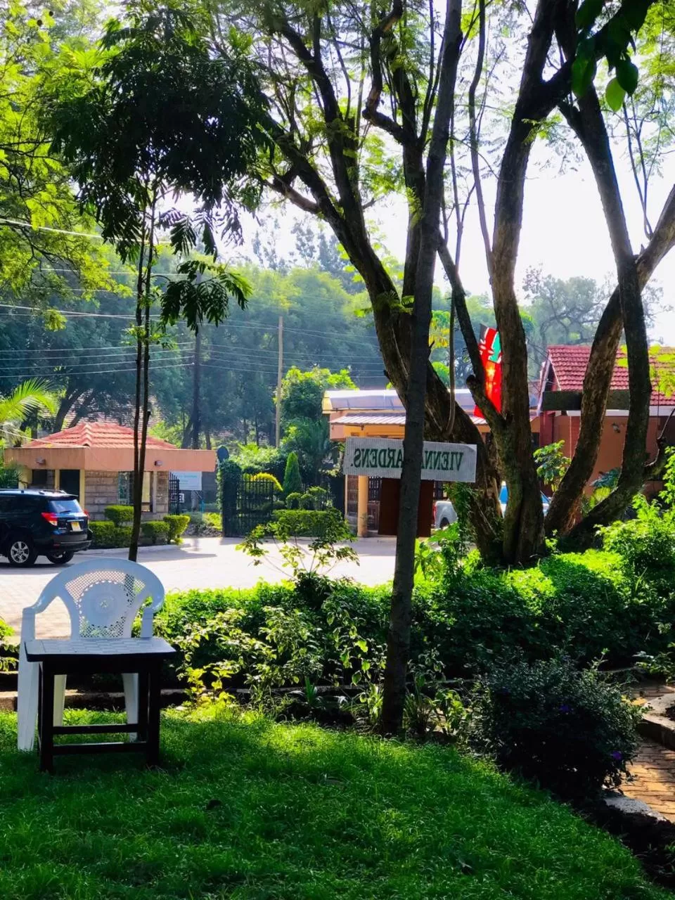 Garden in Vienna Woods Hotel Nakuru