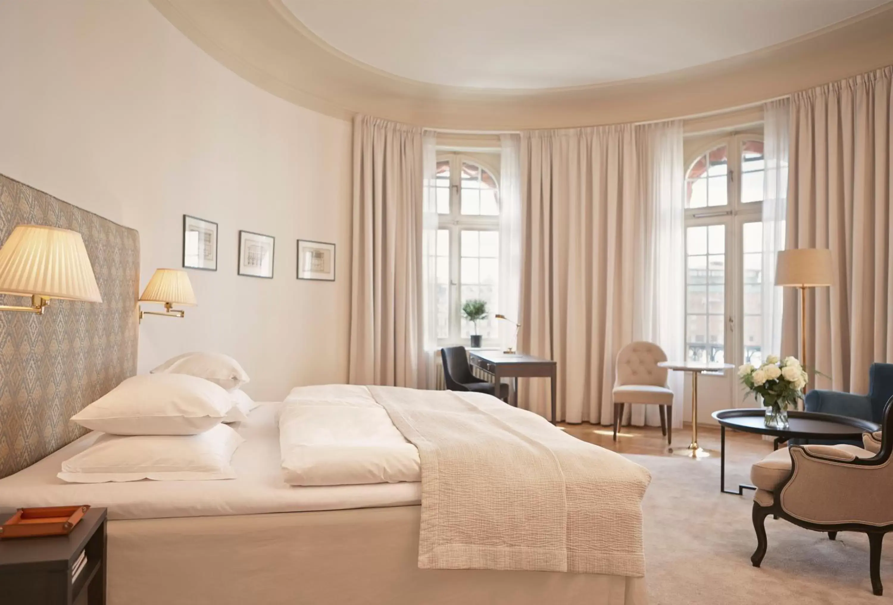 Bedroom, Bed in Hotel Diplomat Stockholm