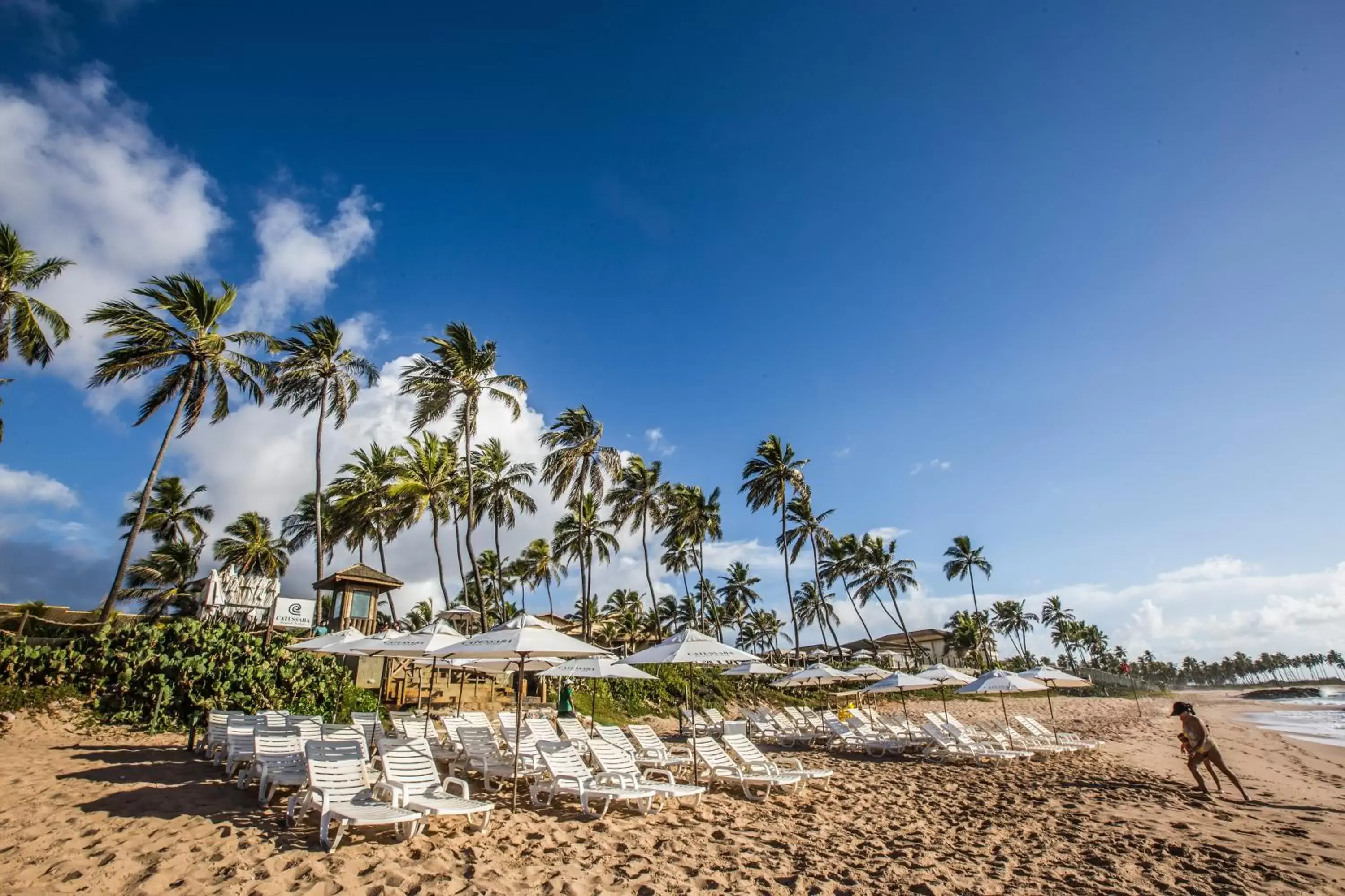 Beach in Catussaba Suítes Resort