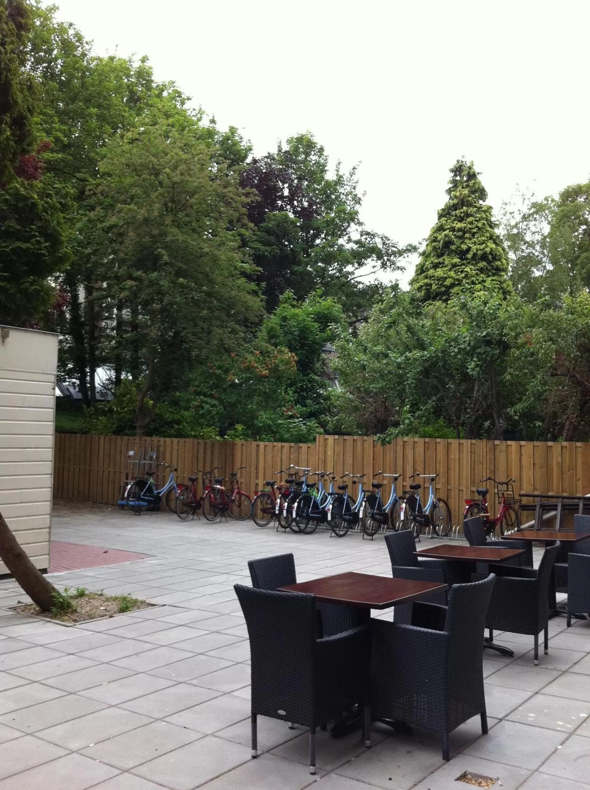 Balcony/Terrace in Hotel Vossius Vondelpark