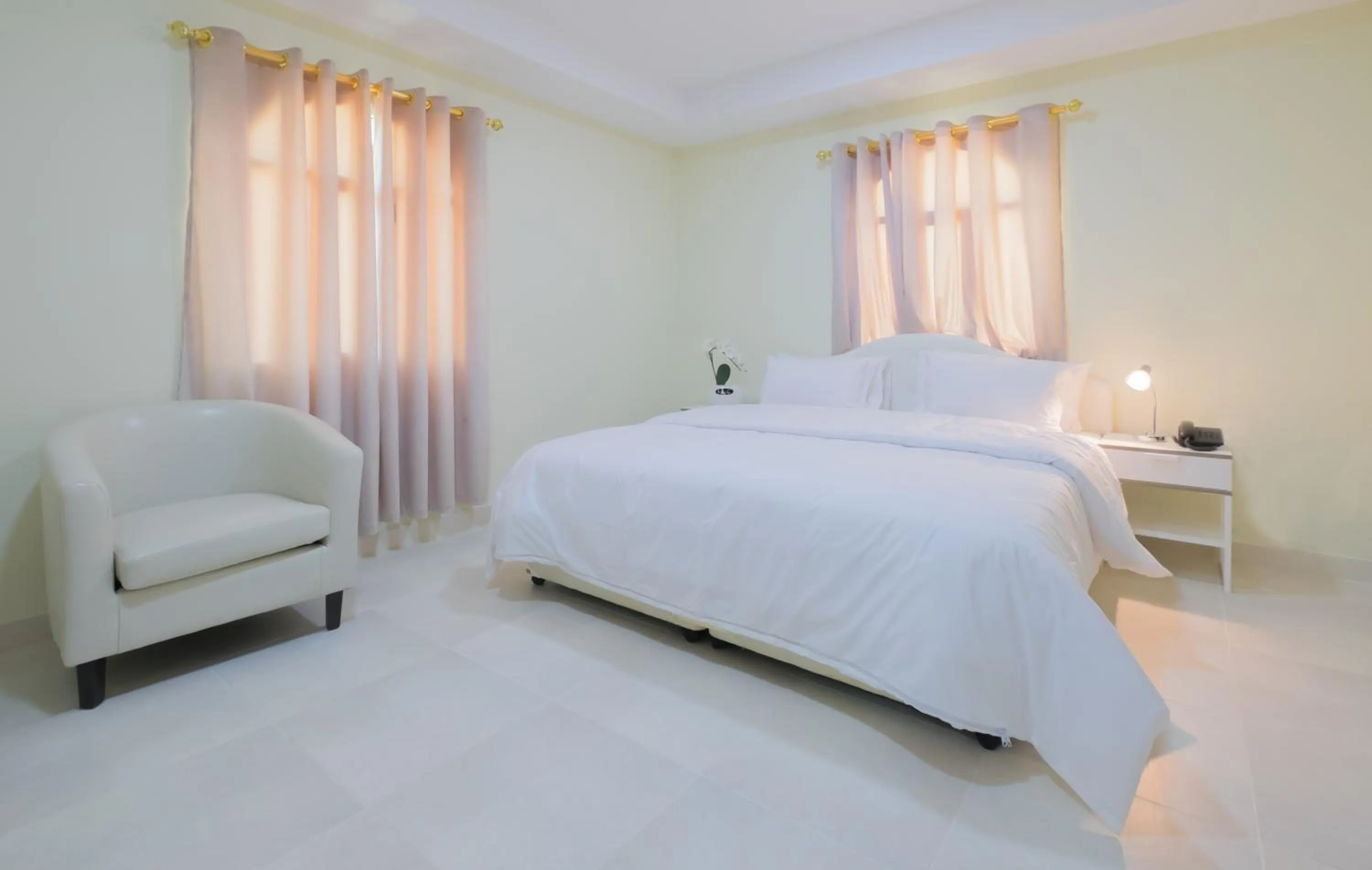 Bed in Al Jisr Hotel