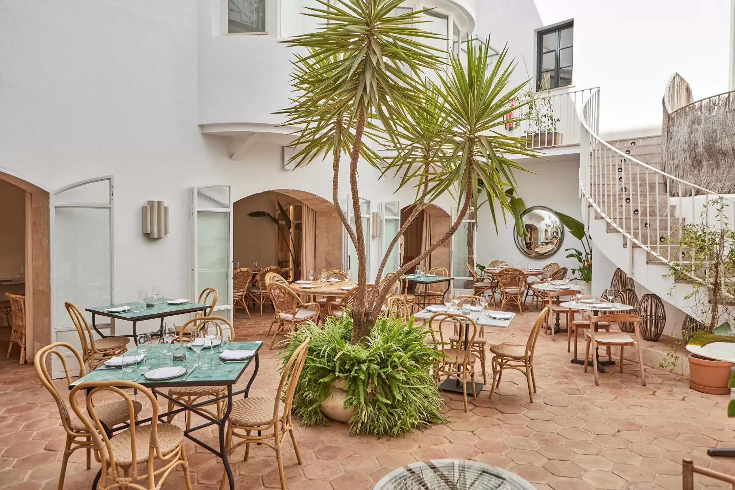 Patio, Restaurant/Places to Eat in Purohotel Palma