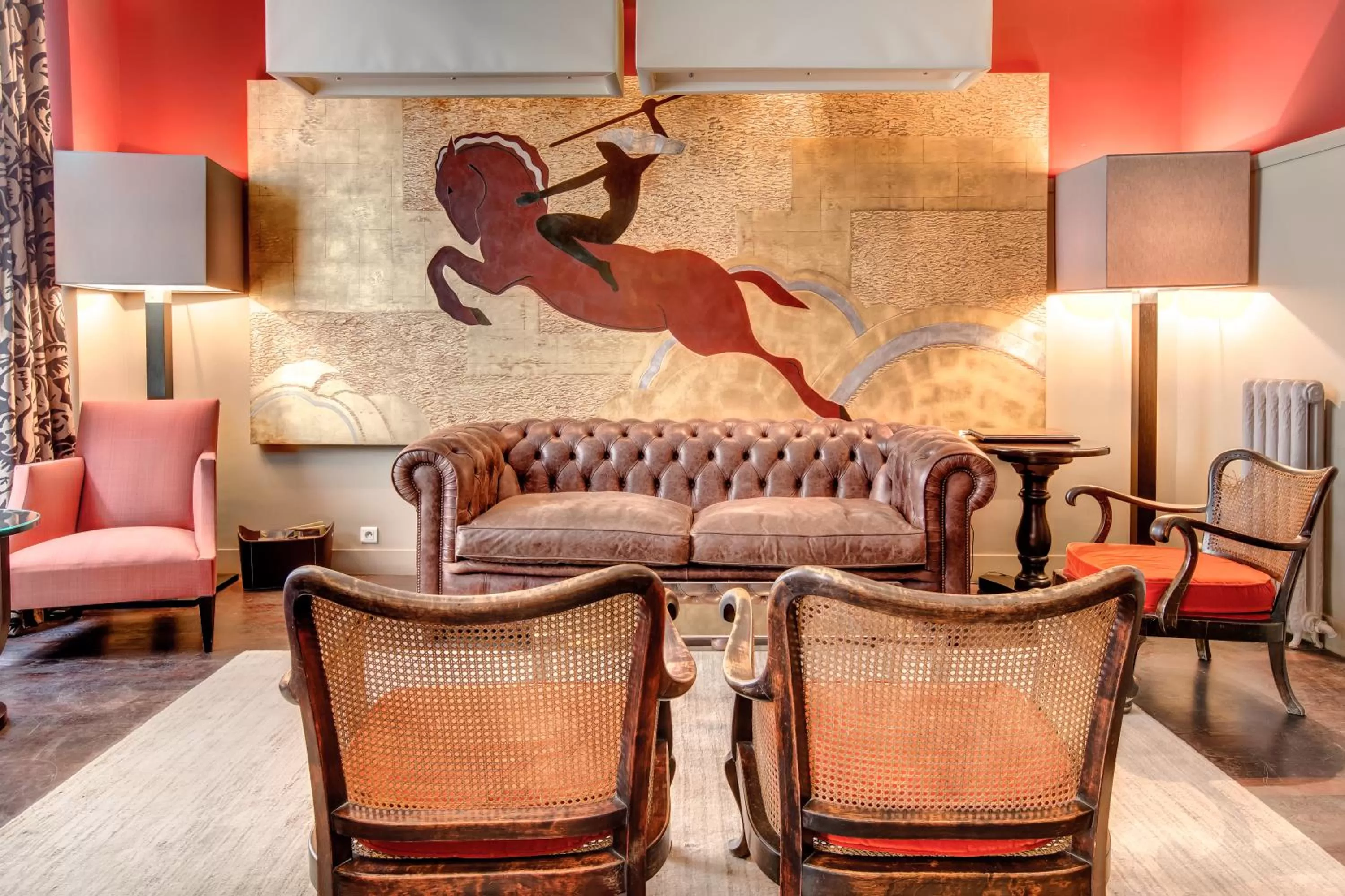 Lobby or reception in Crystal Hotel