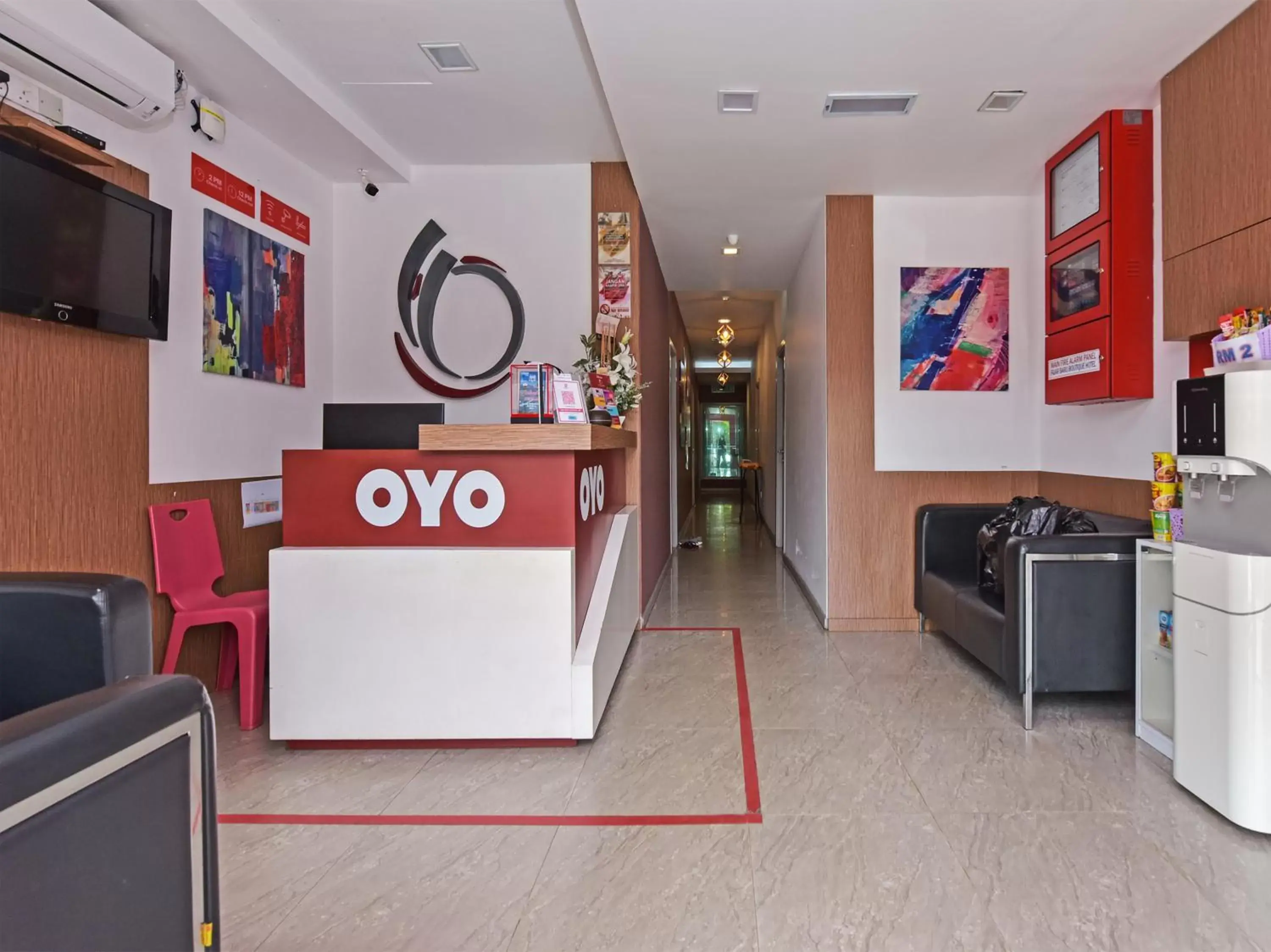 Lobby or reception, Lobby/Reception in OYO 768 Fajar Baru Boutique Hotel