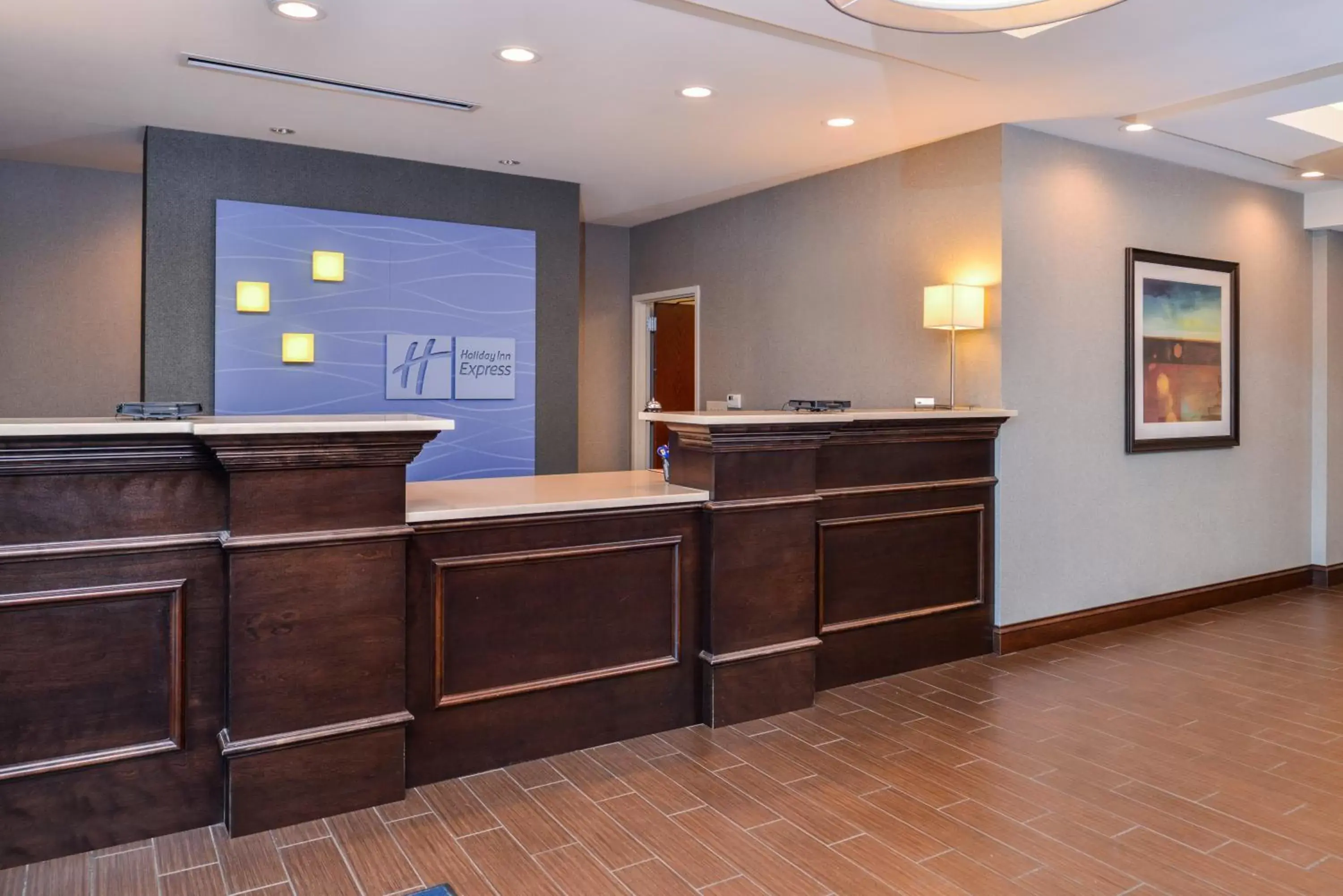 Property building, Lobby/Reception in Holiday Inn Express Hotel & Suites York, an IHG Hotel