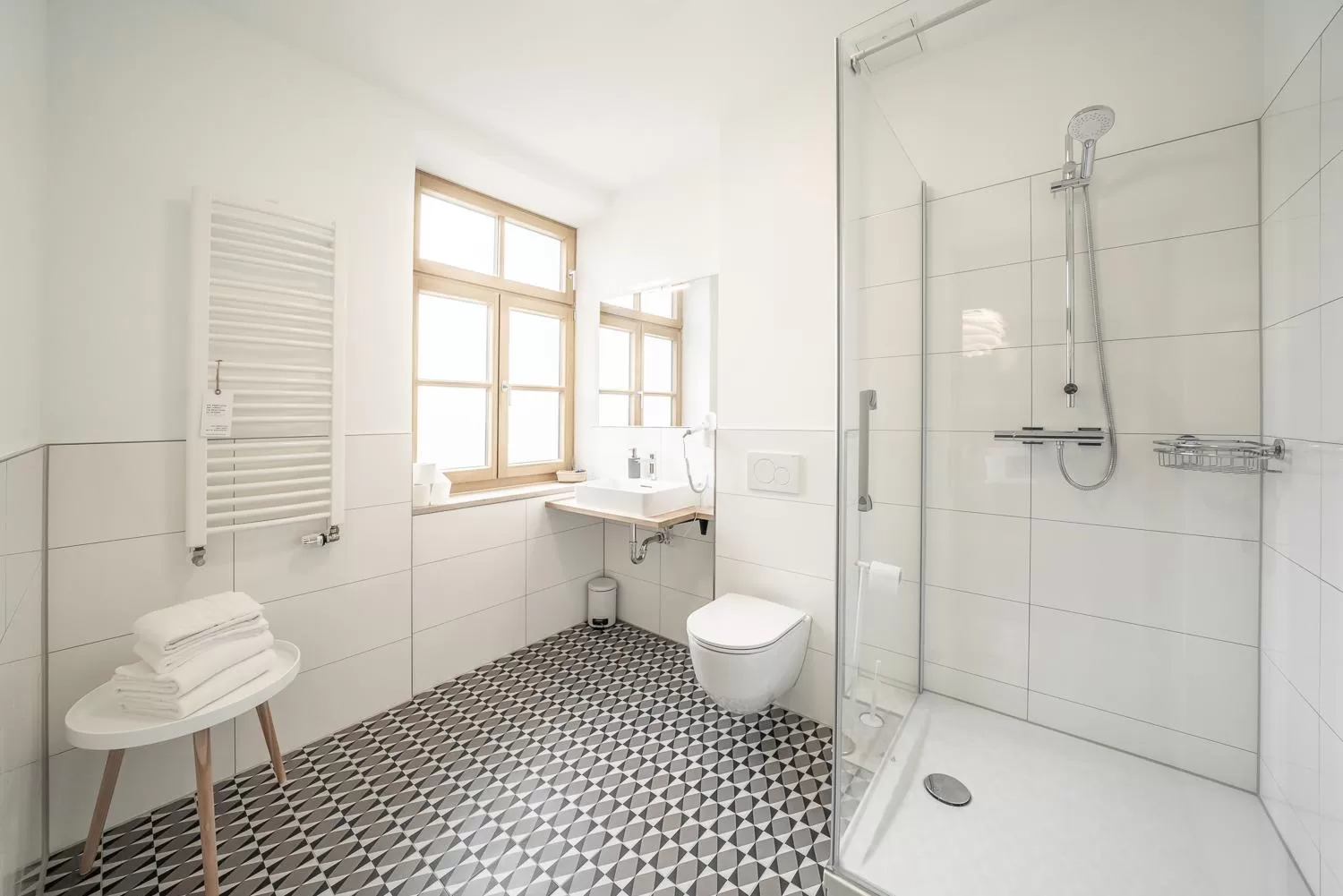 Shower in Hotel Am Markt