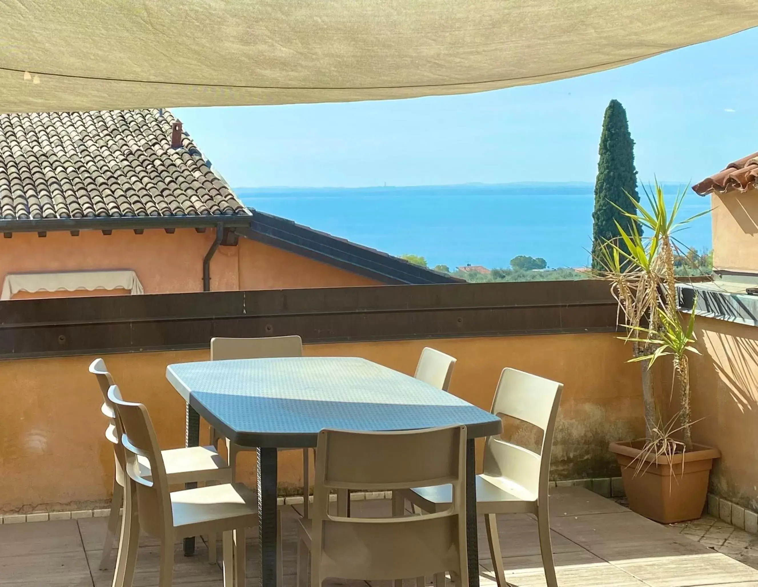 Balcony/Terrace in Residence Corte Ferrari -Ciao Vacanze-