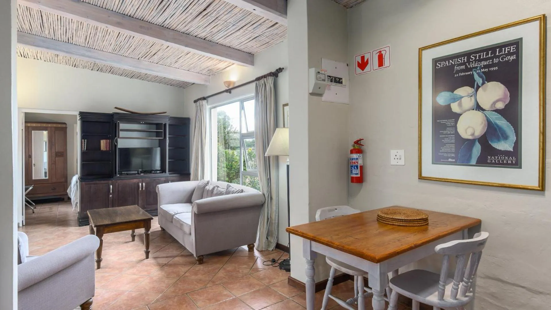 Living room in Blue Bay Lodge