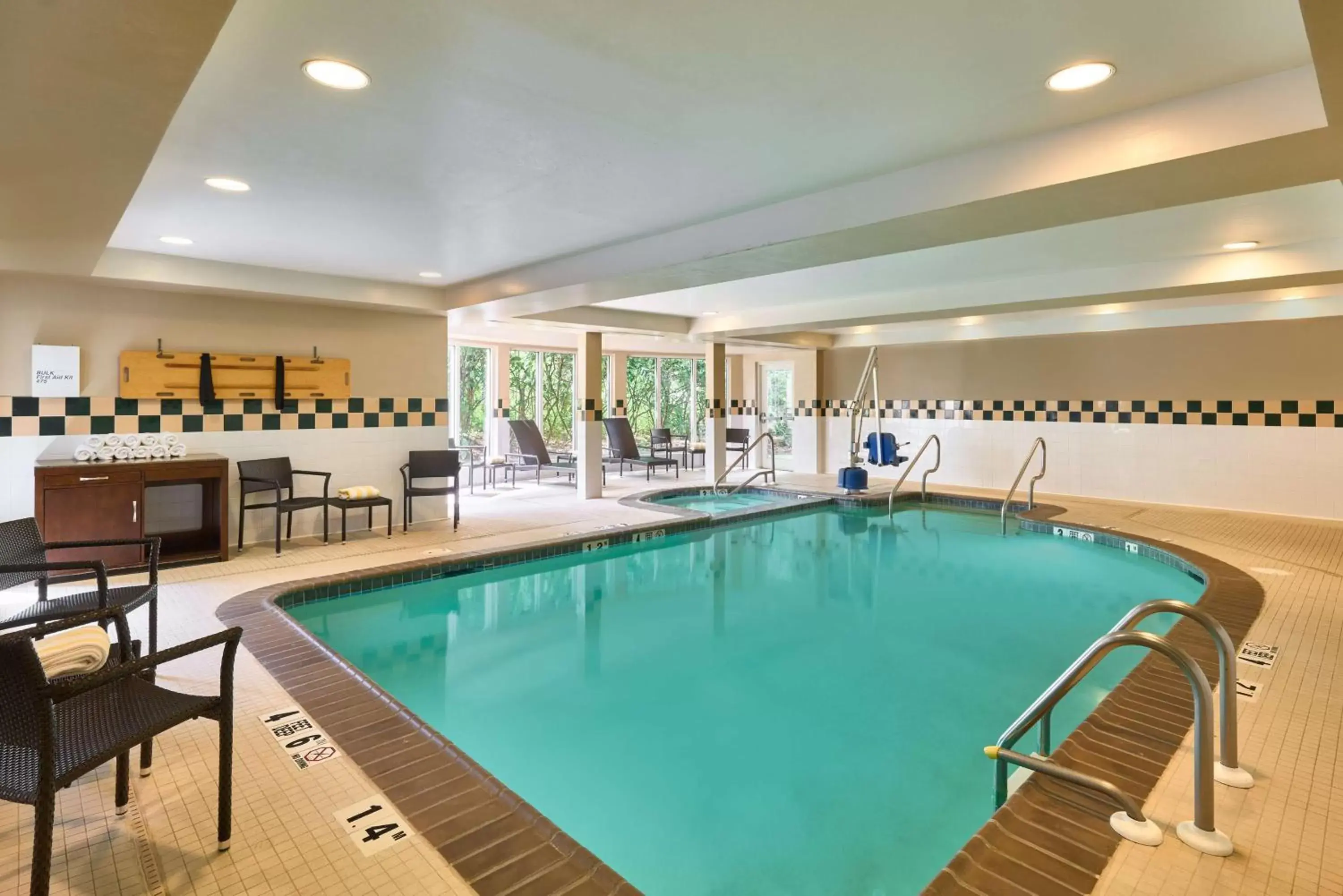 Pool view, Swimming Pool in Hilton Garden Inn Hershey